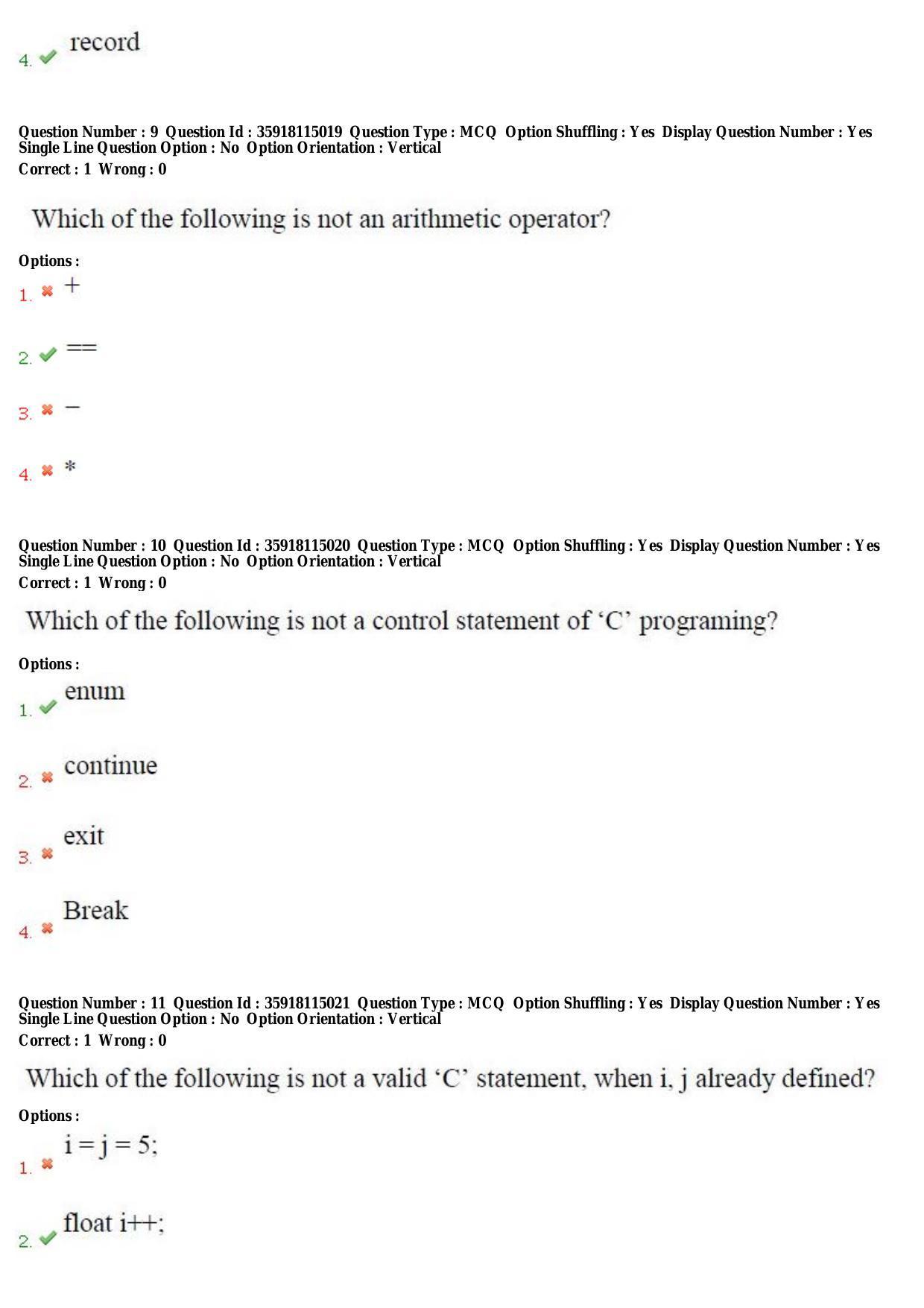 TS CPGET 2018 M.Sc. Computer Science (Shift 2) Question Paper with Answer Key - Page 5