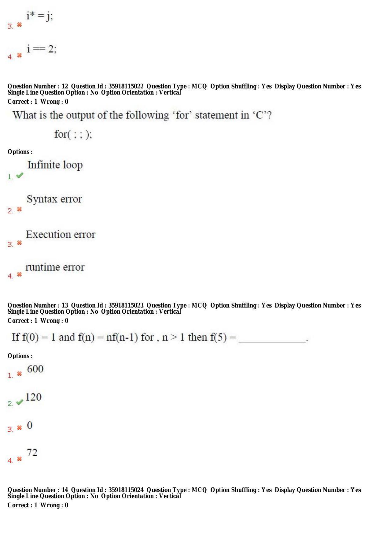 TS CPGET 2018 M.Sc. Computer Science (Shift 2) Question Paper with Answer Key - Page 6