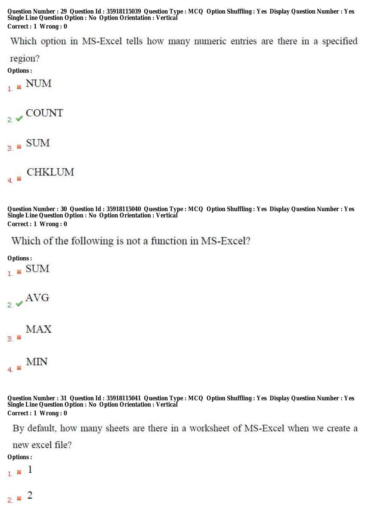 TS CPGET 2018 M.Sc. Computer Science (Shift 2) Question Paper with Answer Key - Page 13