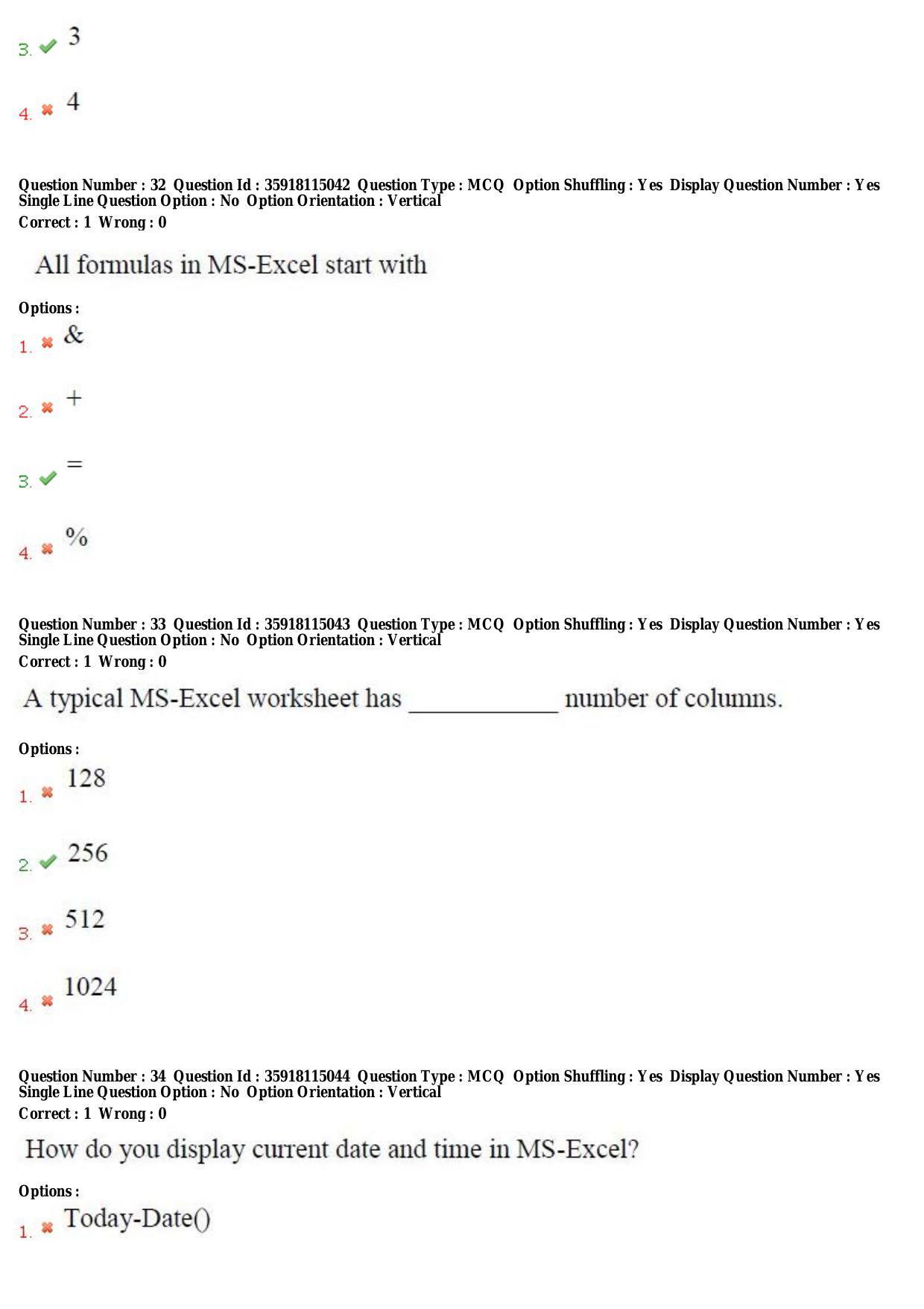 TS CPGET 2018 M.Sc. Computer Science (Shift 2) Question Paper with Answer Key - Page 14