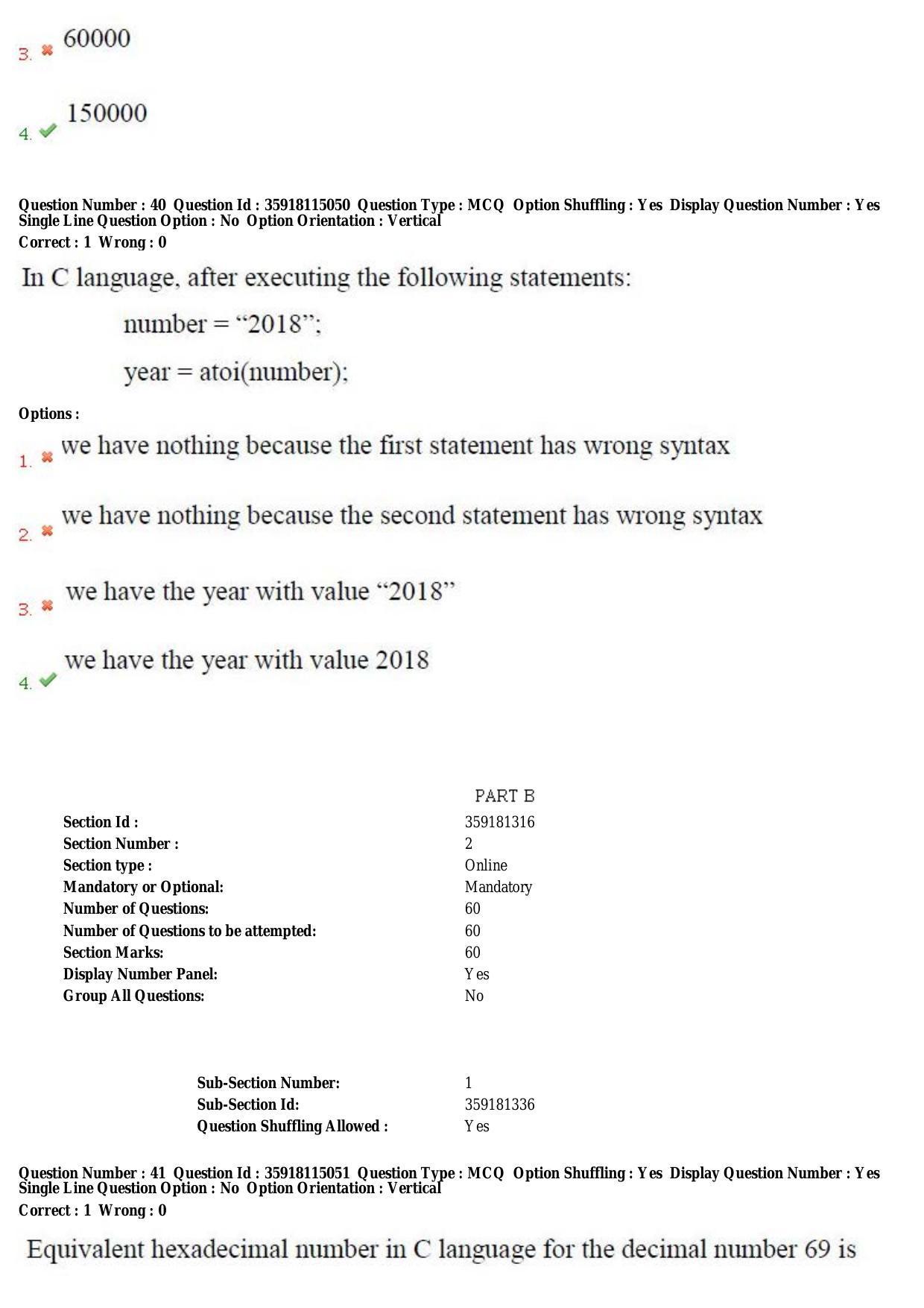 TS CPGET 2018 M.Sc. Computer Science (Shift 2) Question Paper with Answer Key - Page 17