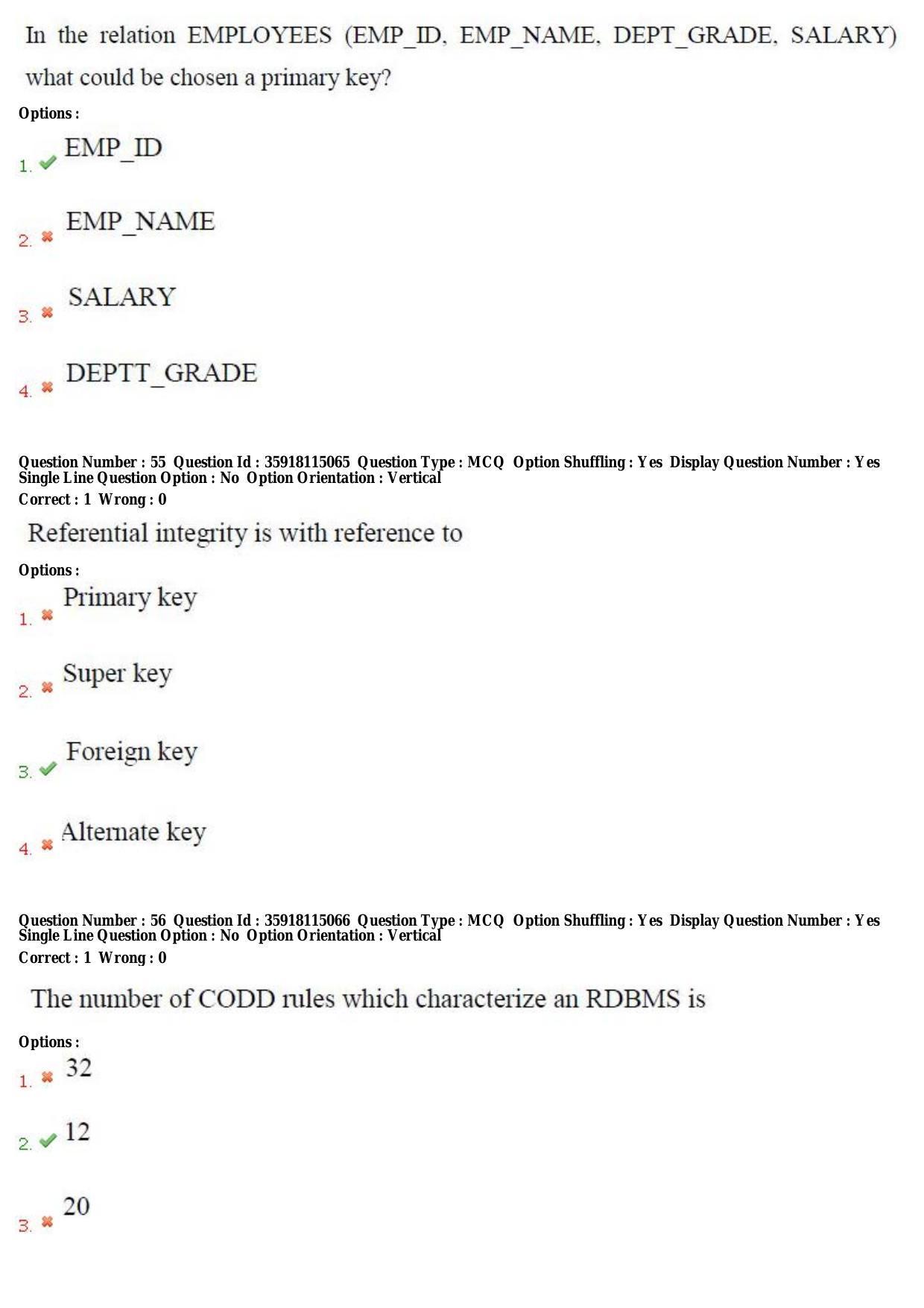 TS CPGET 2018 M.Sc. Computer Science (Shift 2) Question Paper with Answer Key - Page 24