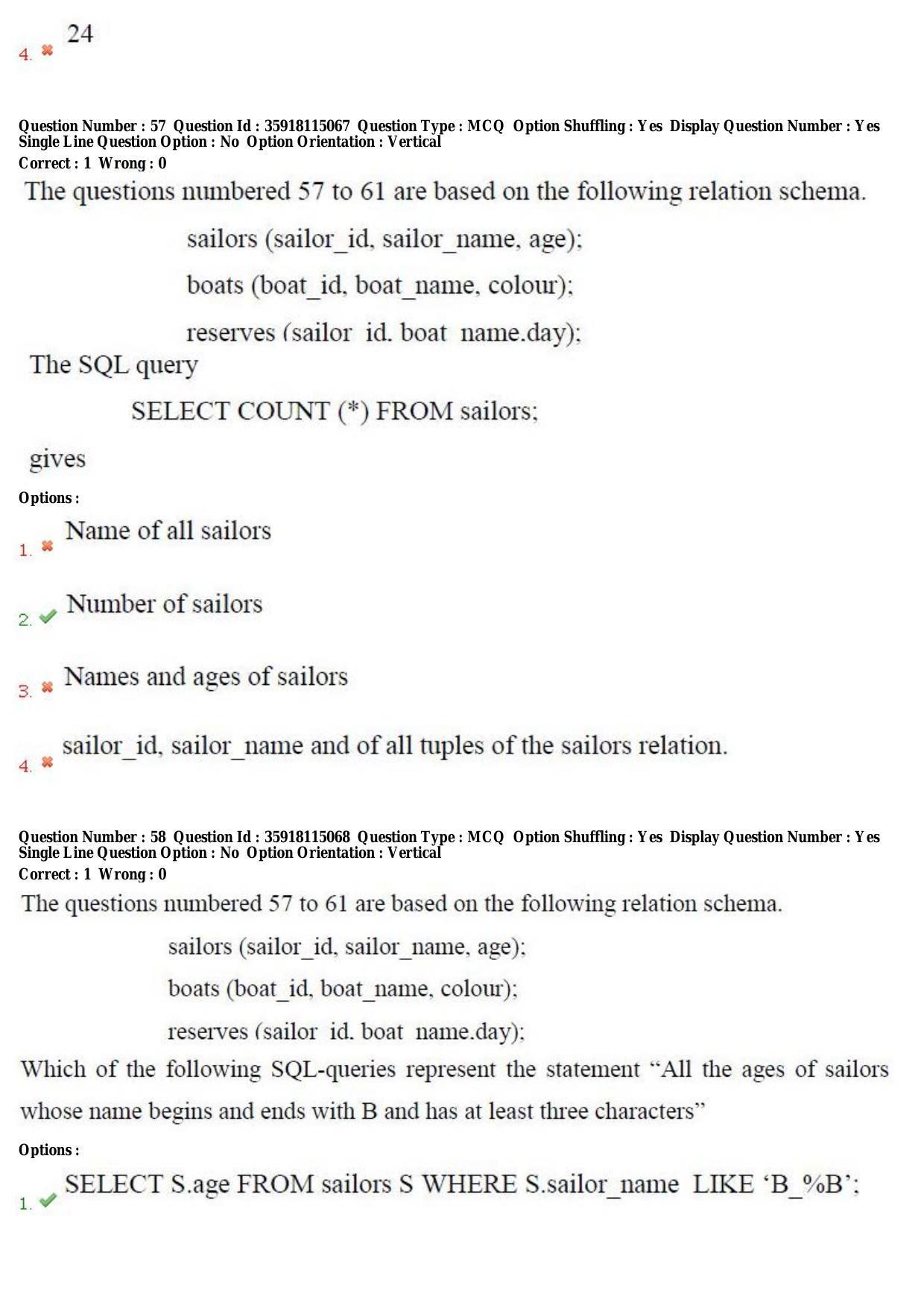 TS CPGET 2018 M.Sc. Computer Science (Shift 2) Question Paper with Answer Key - Page 25