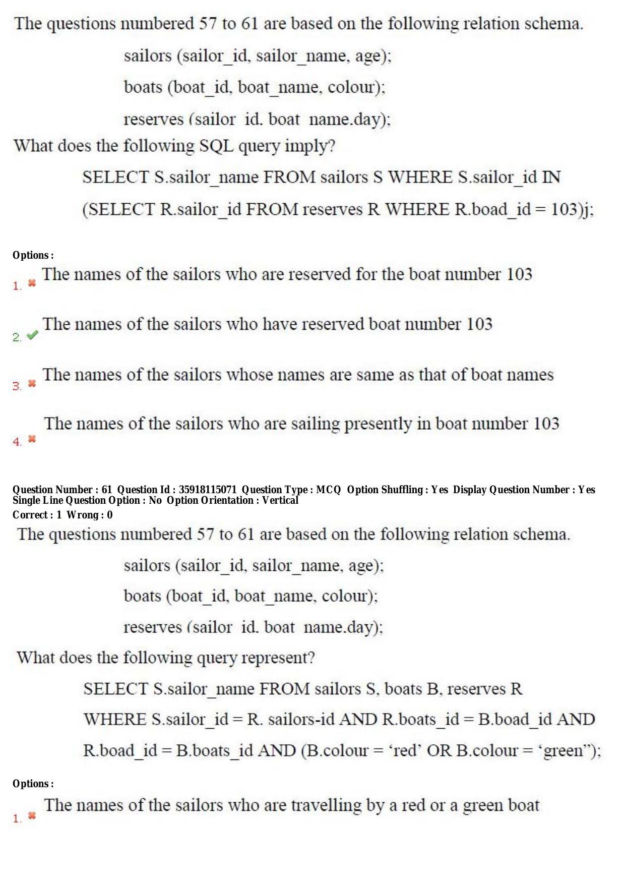 TS CPGET 2018 M.Sc. Computer Science (Shift 2) Question Paper with Answer Key - Page 27