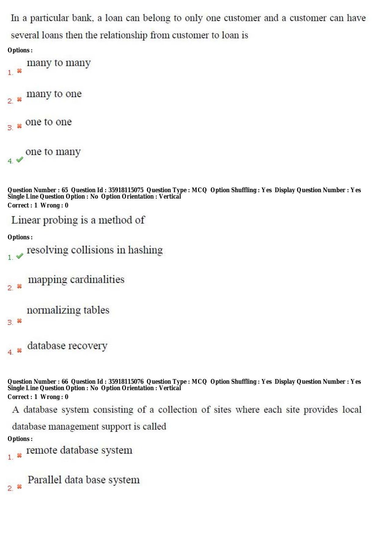 TS CPGET 2018 M.Sc. Computer Science (Shift 2) Question Paper with Answer Key - Page 29