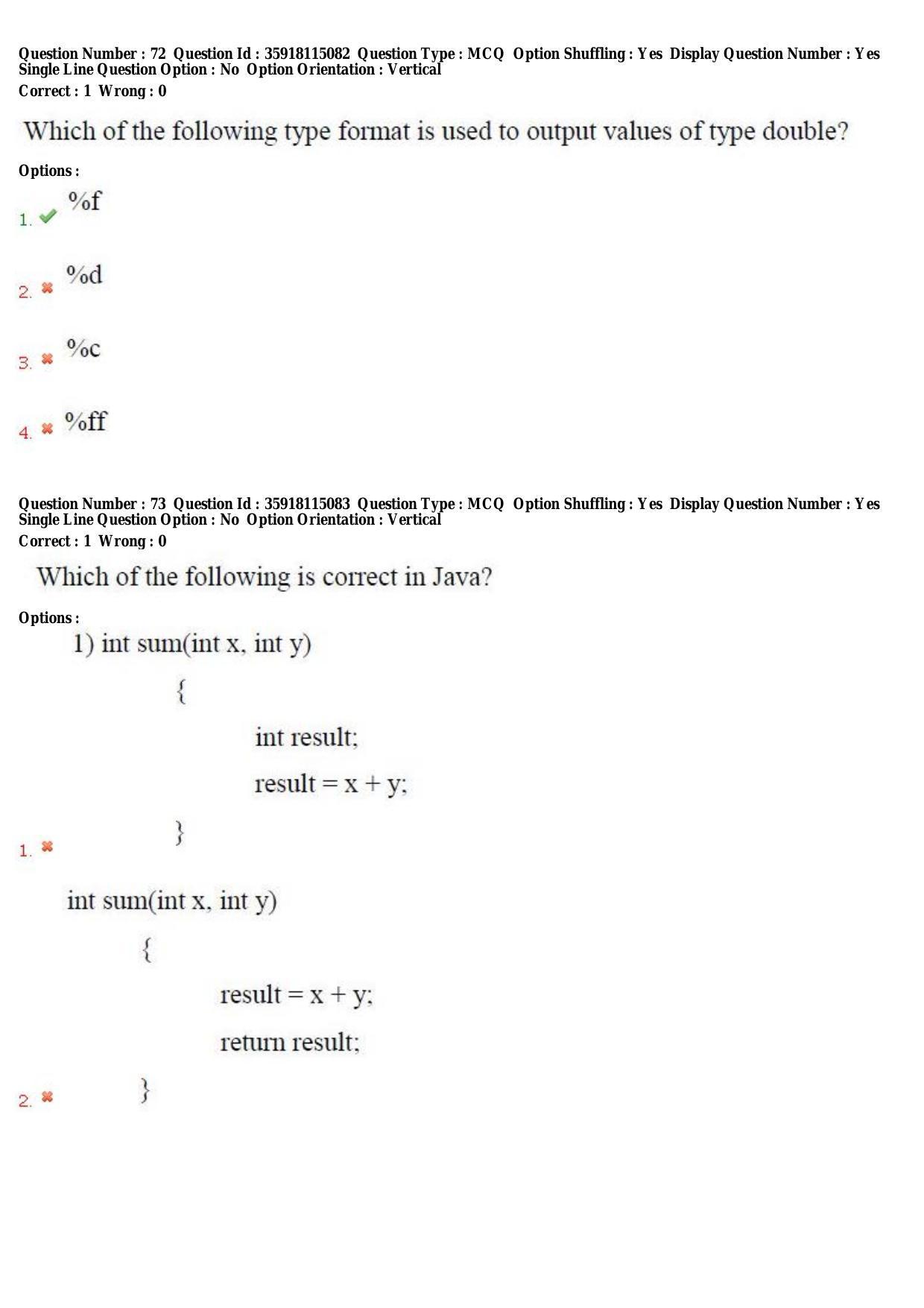 TS CPGET 2018 M.Sc. Computer Science (Shift 2) Question Paper with Answer Key - Page 32