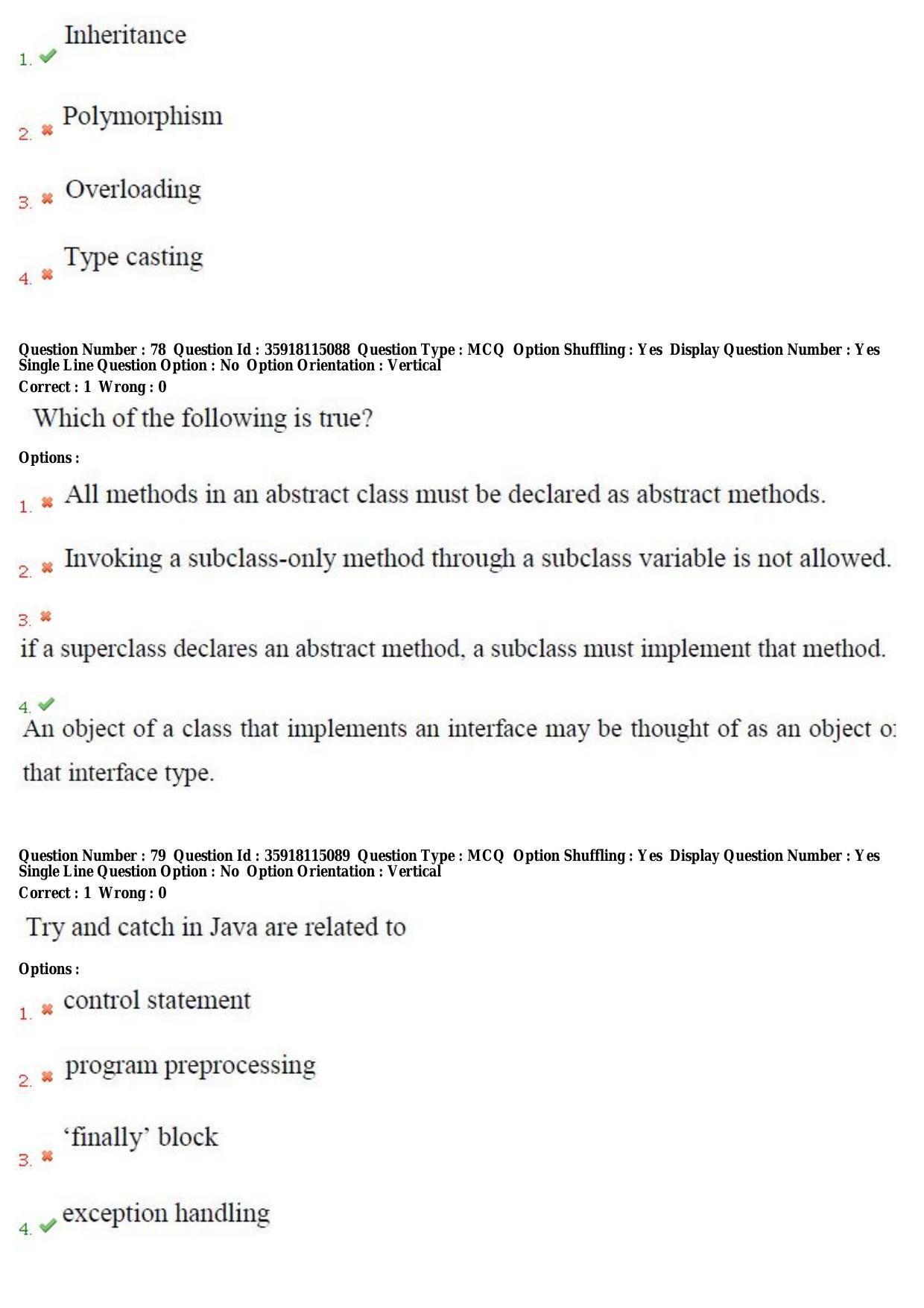 TS CPGET 2018 M.Sc. Computer Science (Shift 2) Question Paper with Answer Key - Page 35