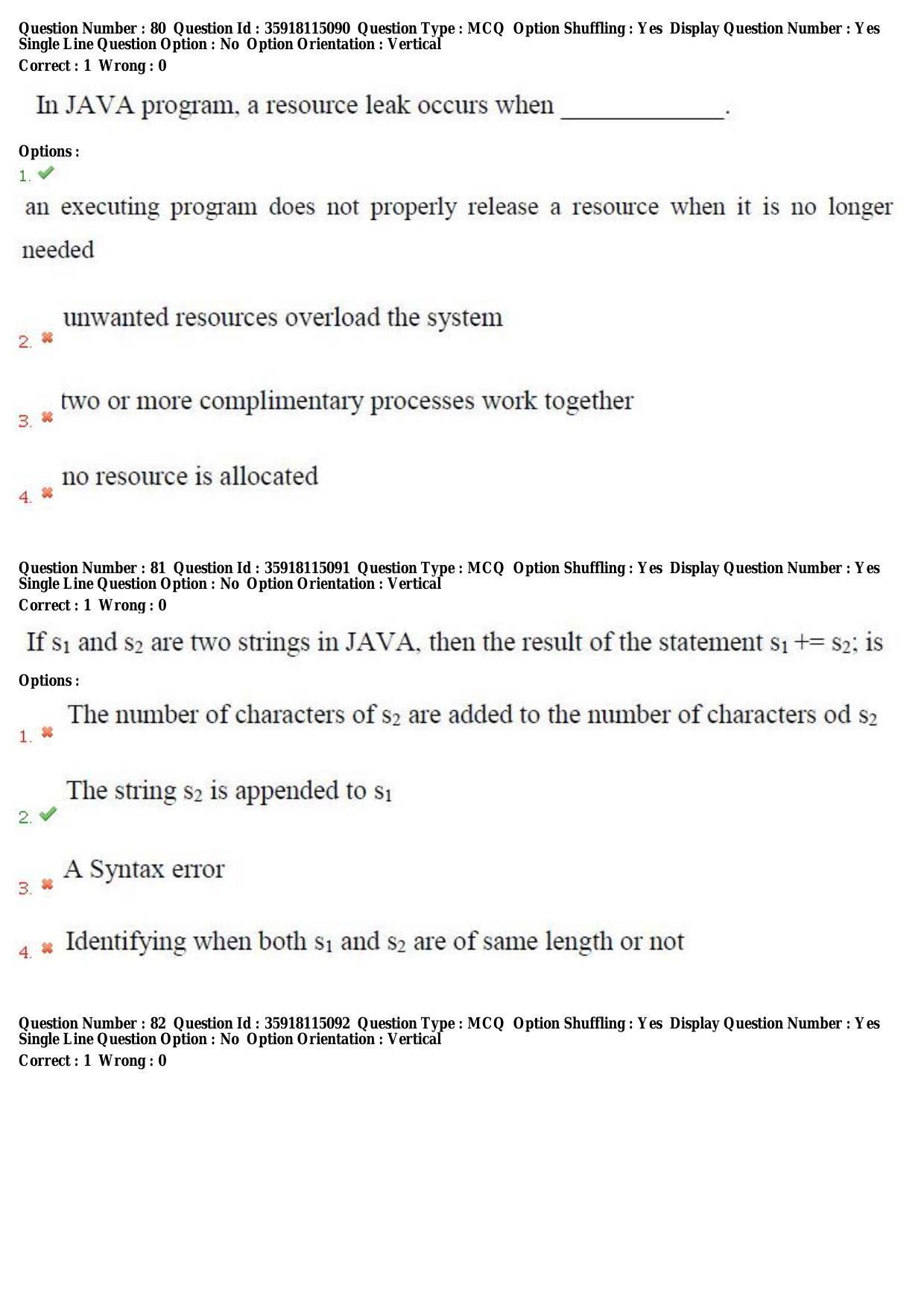 TS CPGET 2018 M.Sc. Computer Science (Shift 2) Question Paper with Answer Key - Page 36