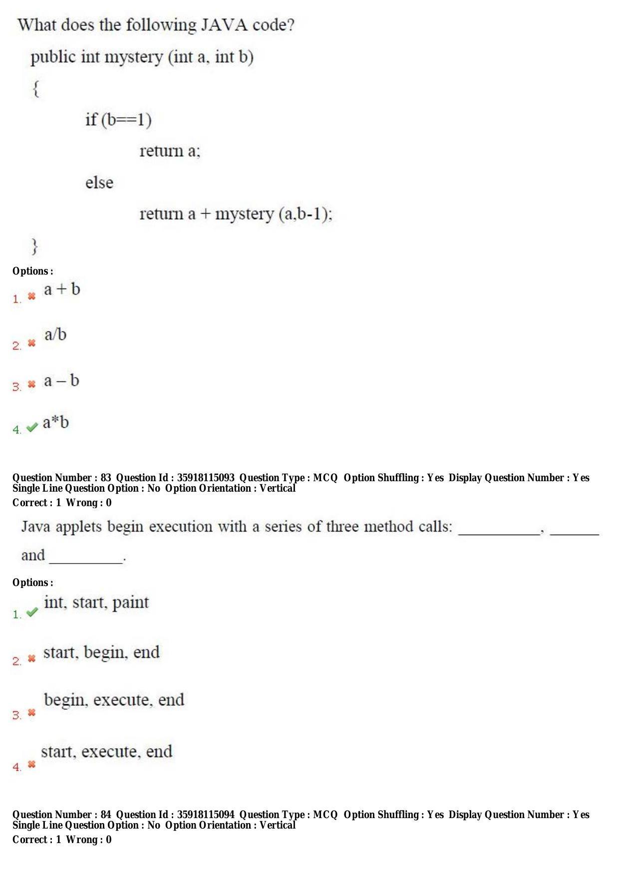 TS CPGET 2018 M.Sc. Computer Science (Shift 2) Question Paper with Answer Key - Page 37