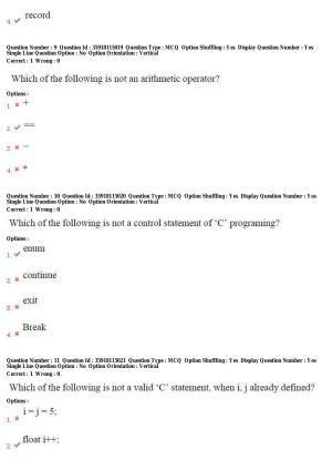 TS CPGET 2018 M.Sc. Computer Science (Shift 2) Question Paper with Answer Key