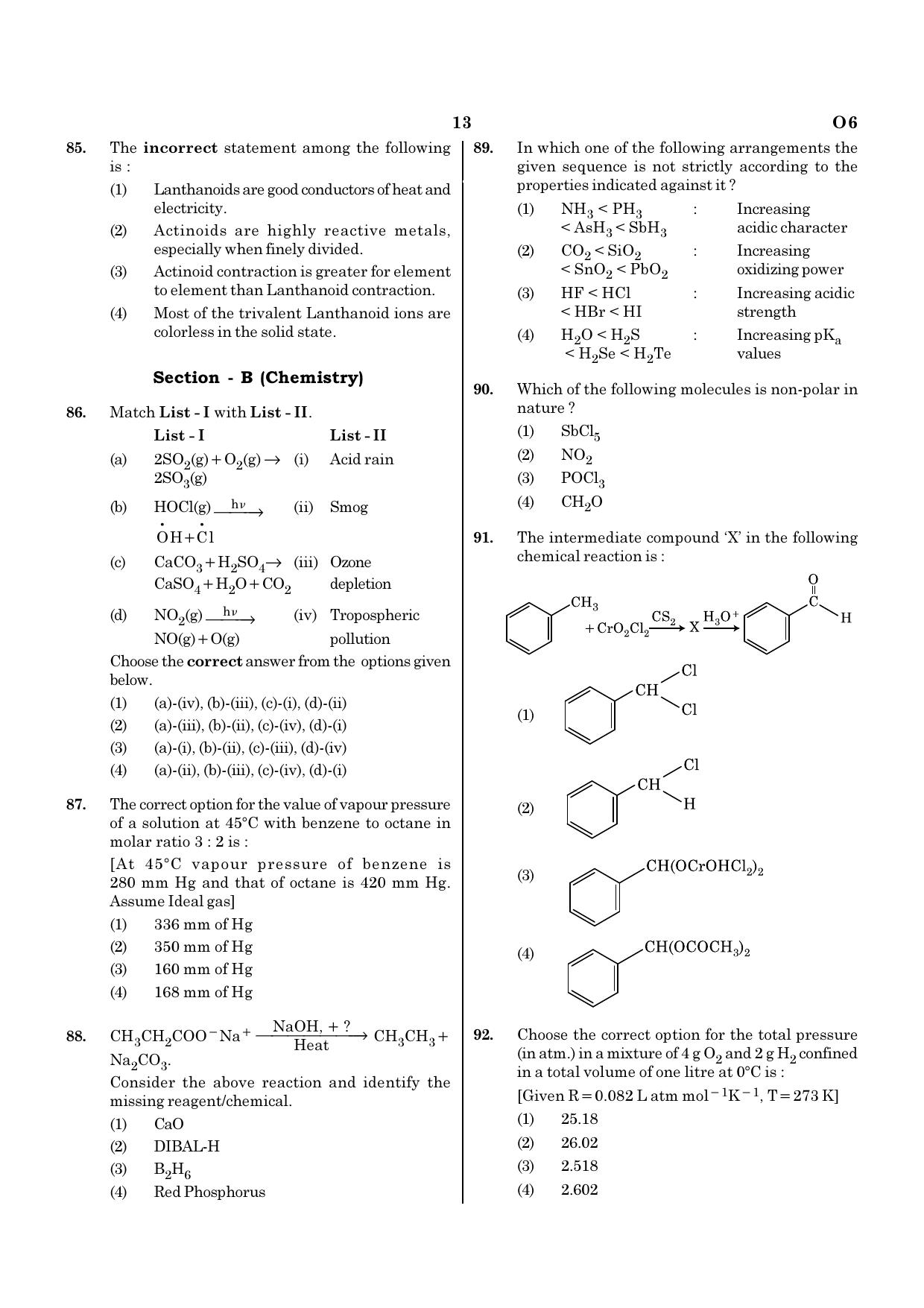 NEET O6 2021 Question Paper - Page 13