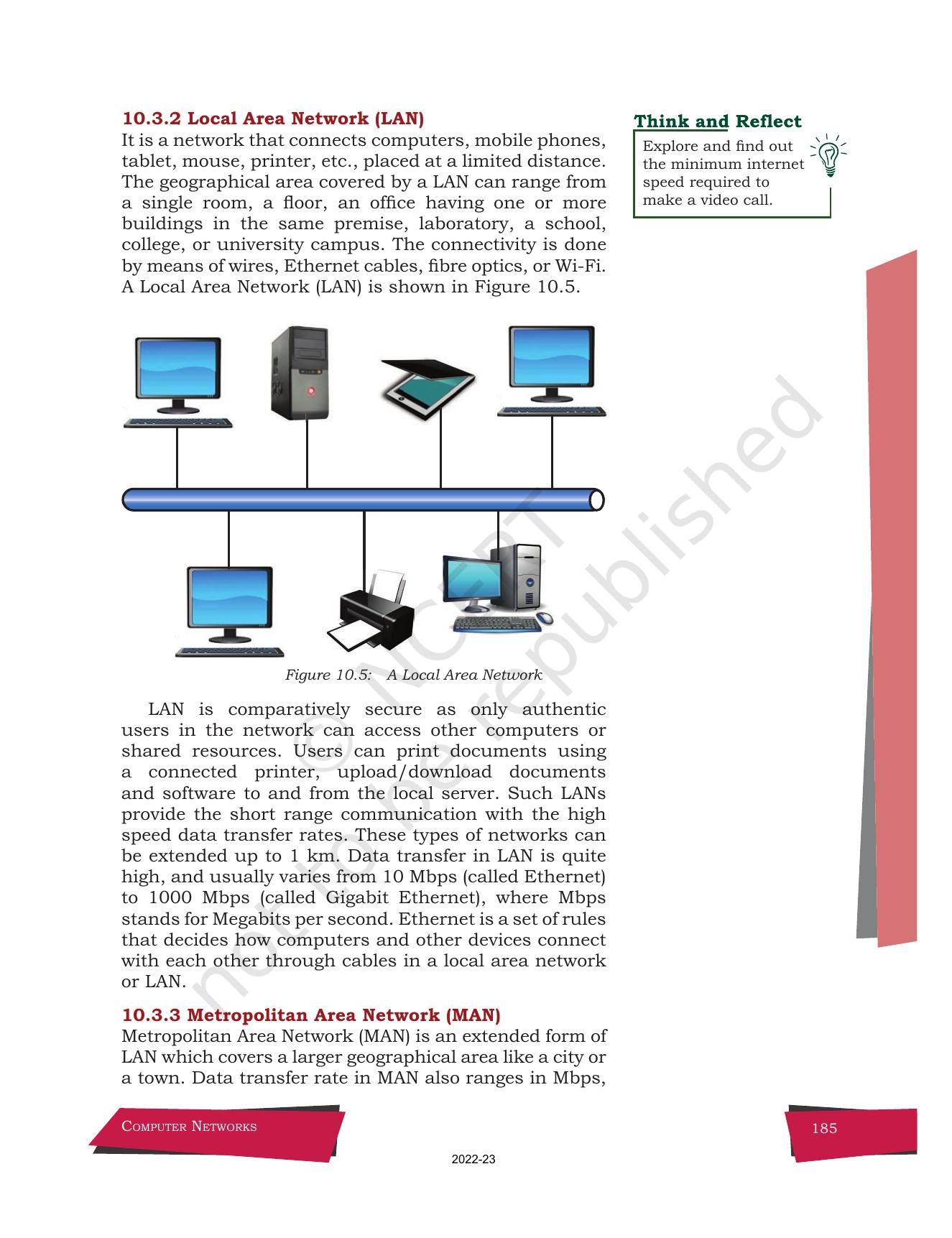 NCERT Book for Class 12 Computer Science Chapter 10 Computer Networks - Page 5