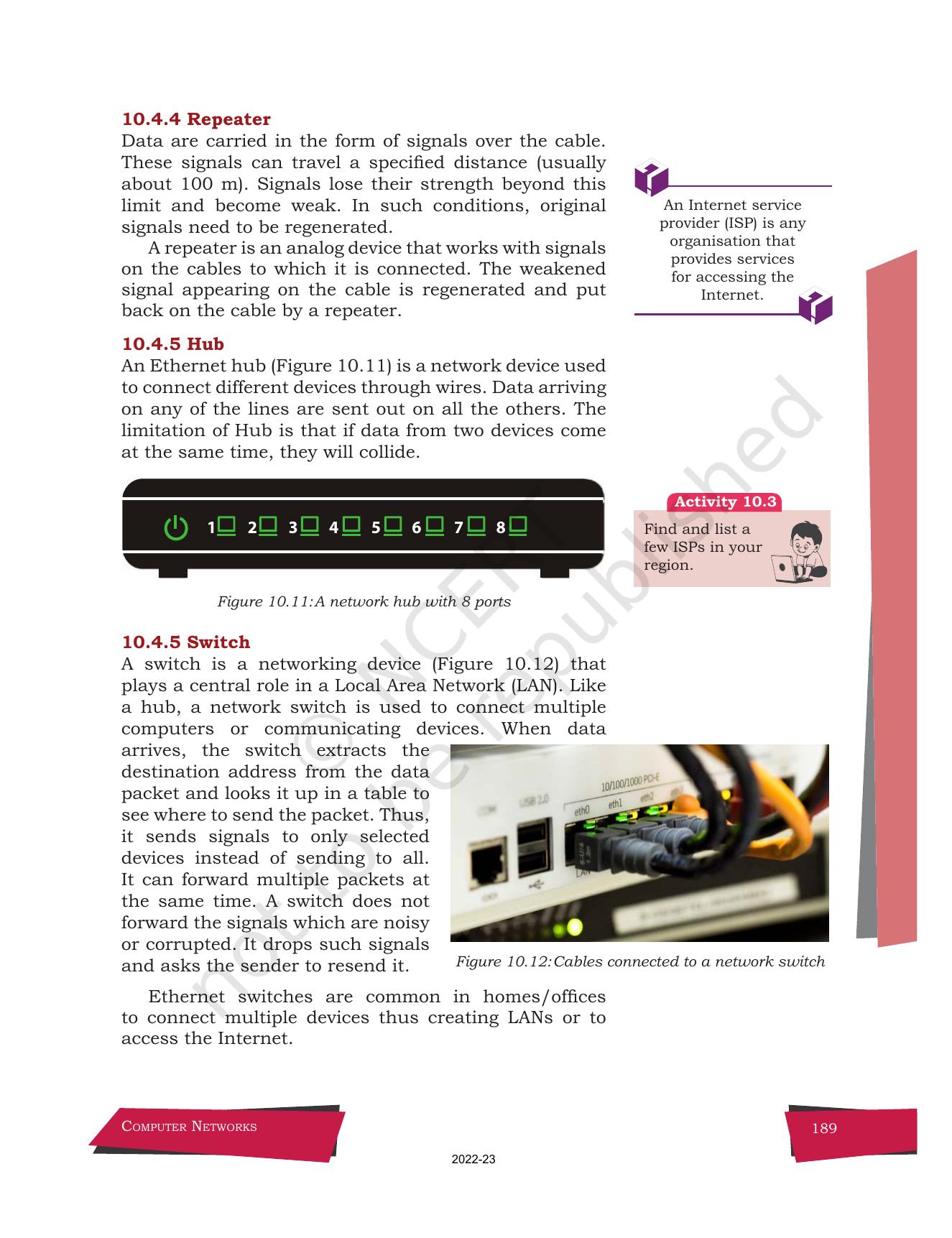 NCERT Book for Class 12 Computer Science Chapter 10 Computer Networks - Page 9