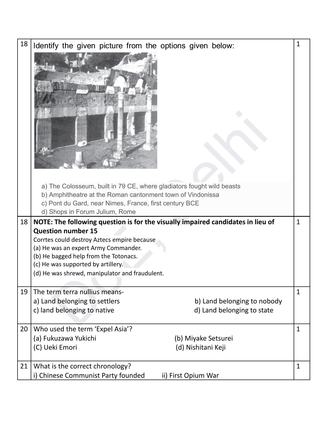 Edudel Class 11 History (English) Practice Papers-1 (2023-24) - Page 5