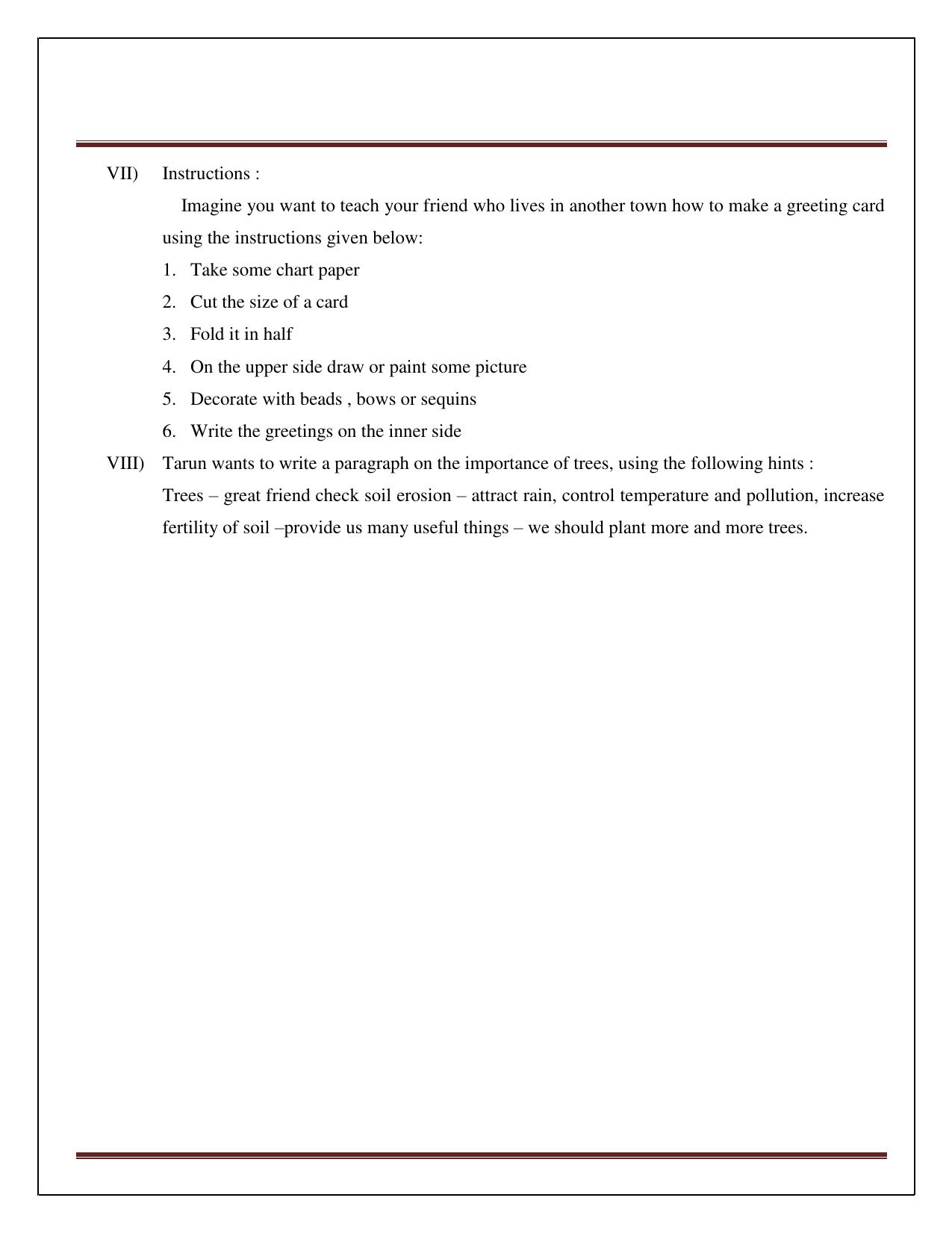 CBSE Worksheets for Class 6 English Practice Assignment 16 - Page 13