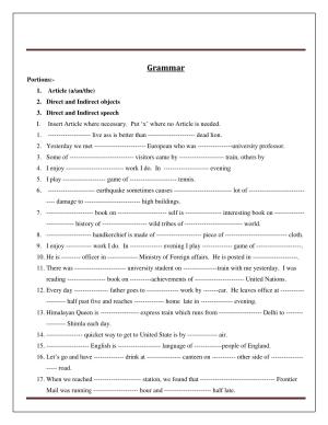 CBSE Worksheets for Class 6 English Practice Assignment 16