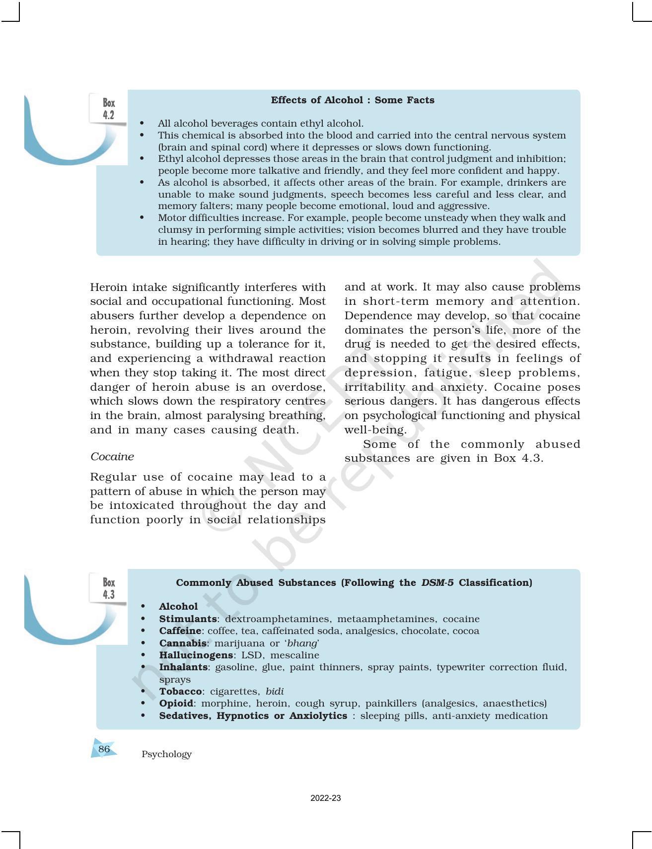 NCERT Book for Class 12 Psychology Chapter 4 Psychological Disorders - Page 18