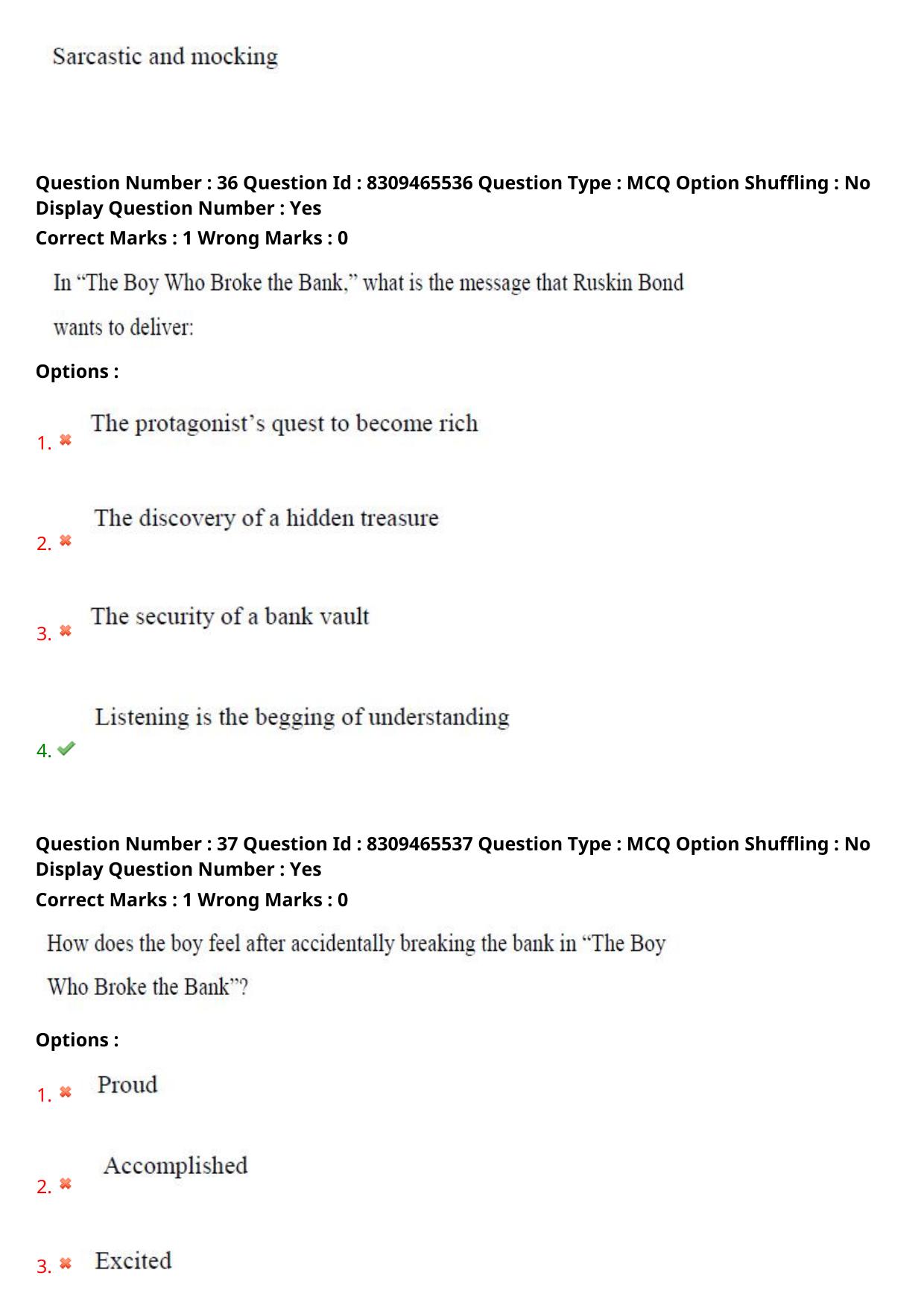 APPGCET 2024 English Paper with Answer Key - Page 21