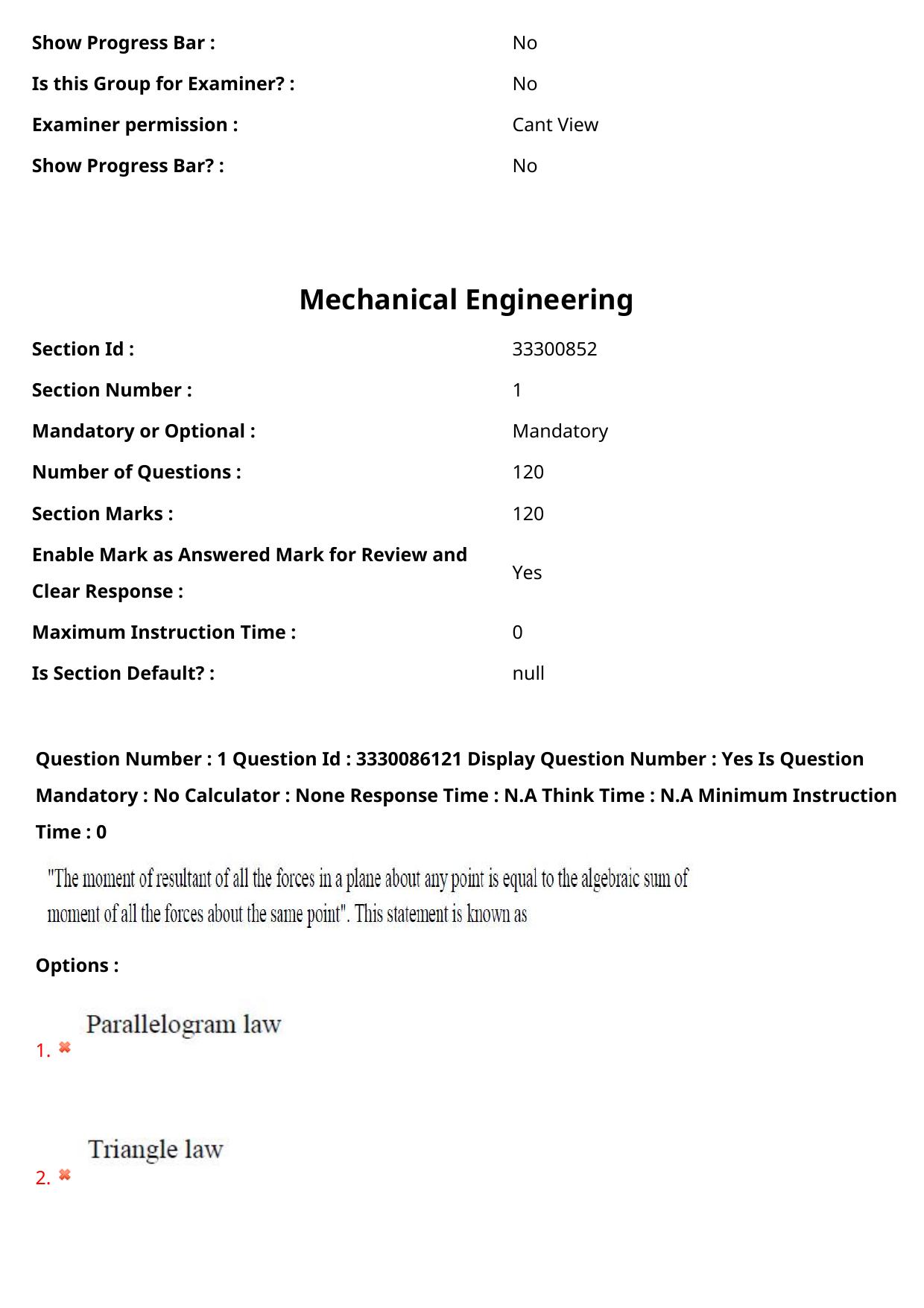 AP PGECET 2024 Mechanical Engineering Question Paper with Preliminary Key - Page 2