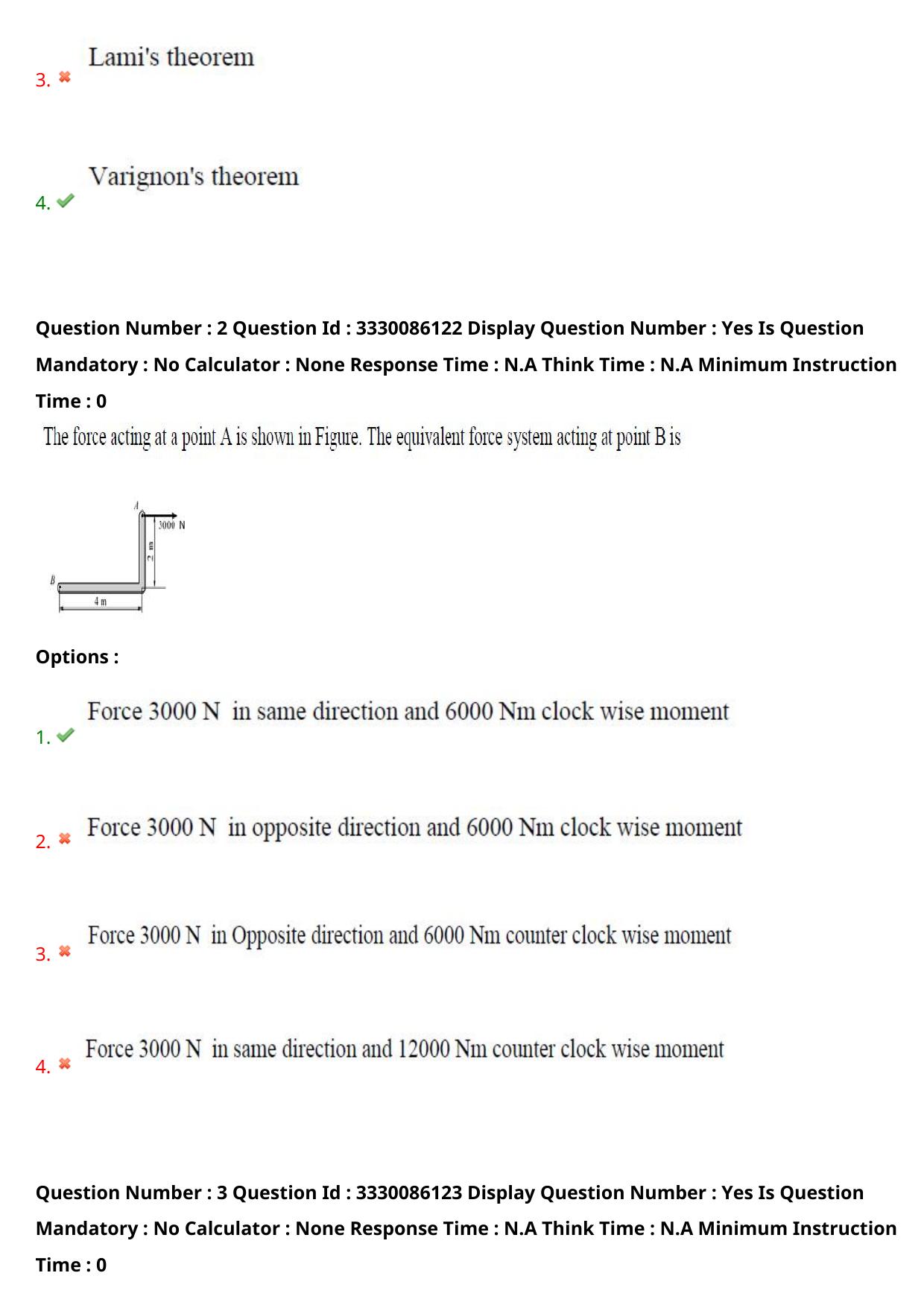 AP PGECET 2024 Mechanical Engineering Question Paper with Preliminary Key - Page 3
