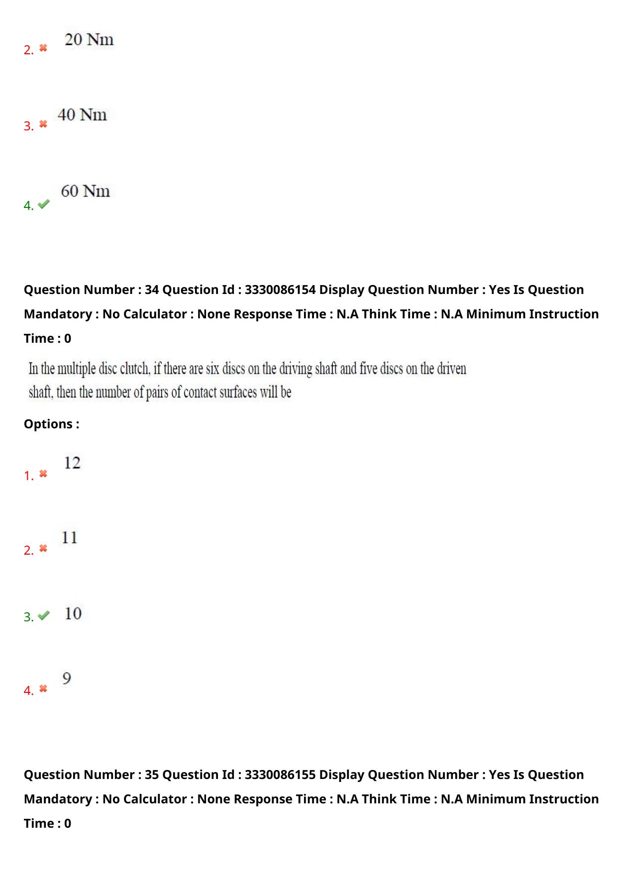 AP PGECET 2024 Mechanical Engineering Question Paper with Preliminary Key - Page 23