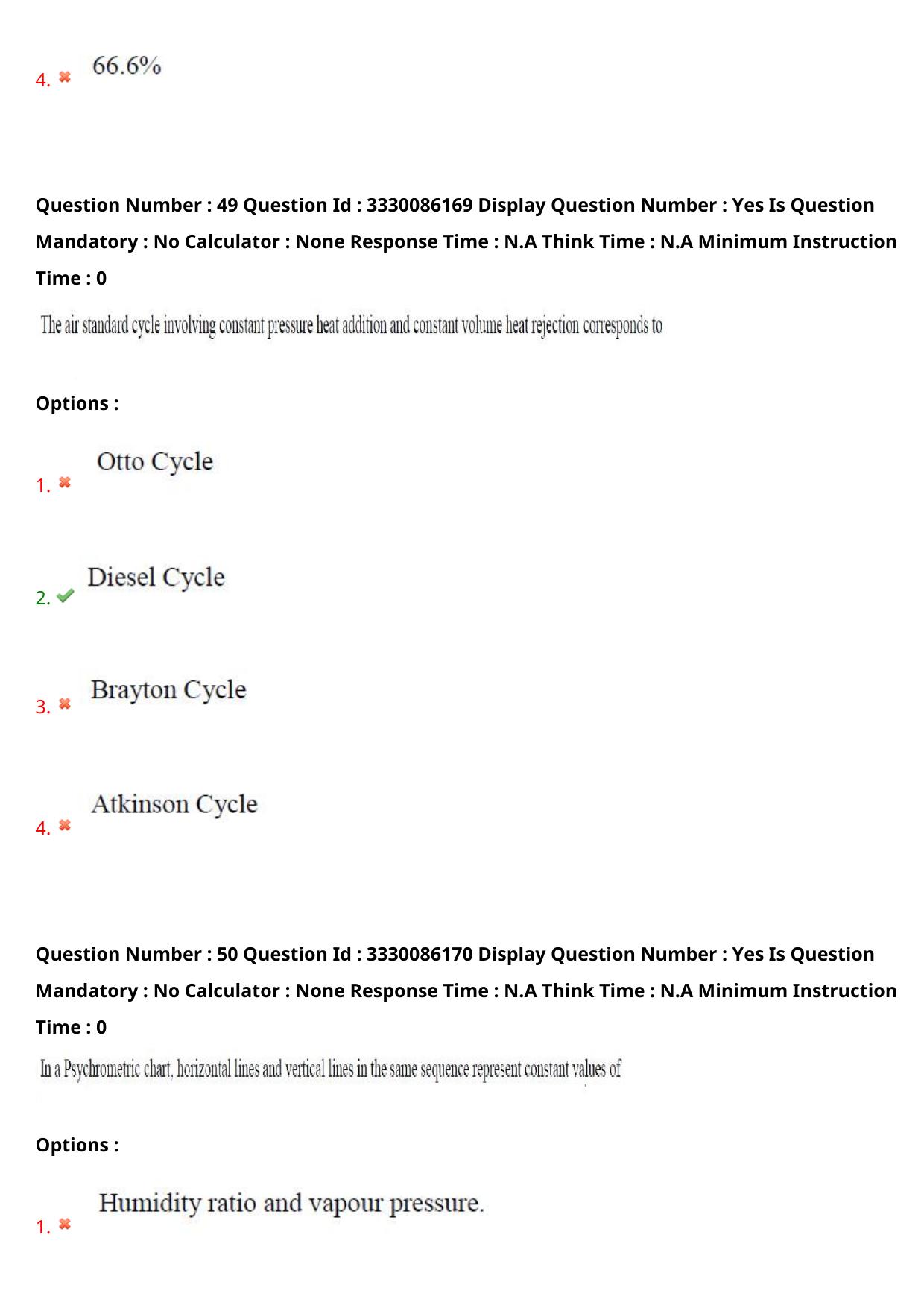 AP PGECET 2024 Mechanical Engineering Question Paper with Preliminary Key - Page 33