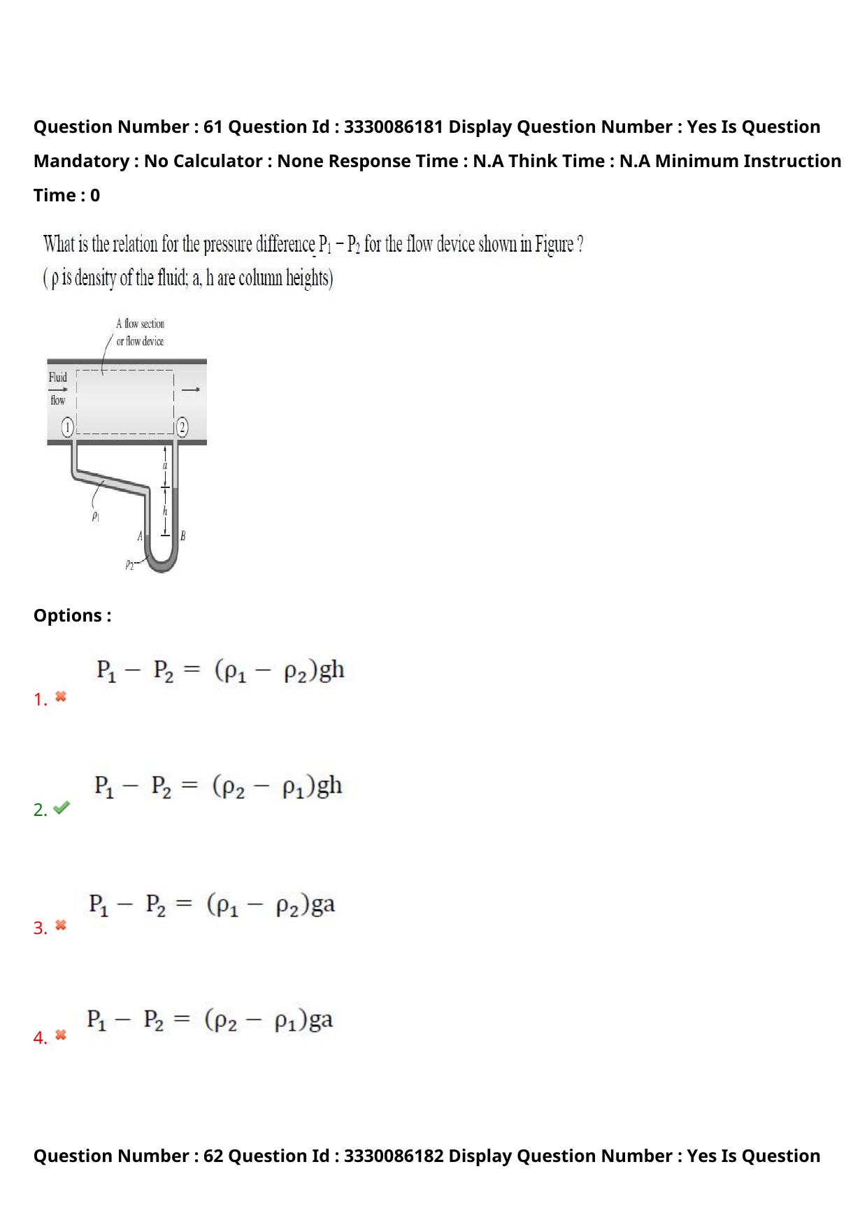 AP PGECET 2024 Mechanical Engineering Question Paper with Preliminary Key - Page 41