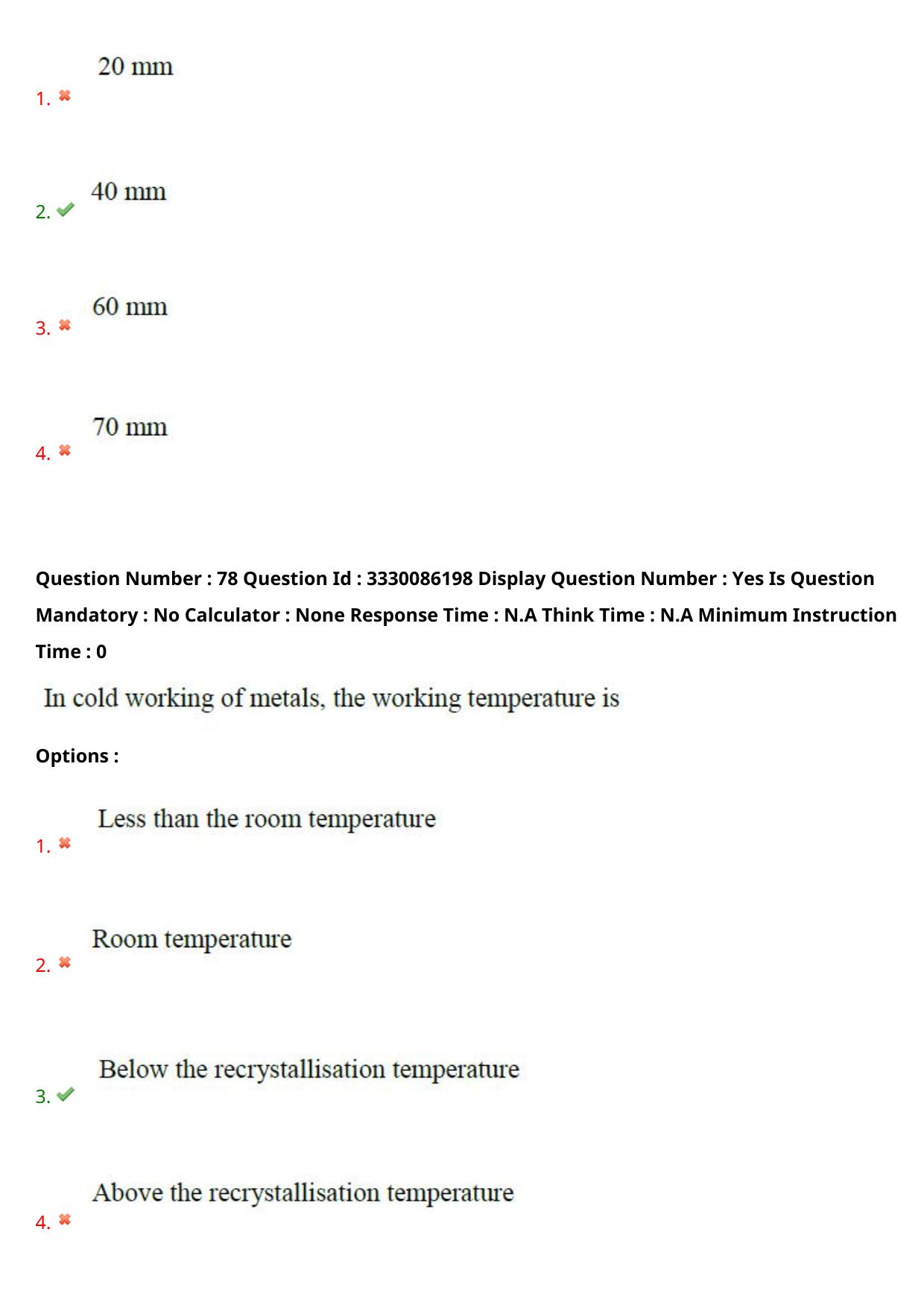 AP PGECET 2024 Mechanical Engineering Question Paper with Preliminary Key - Page 52