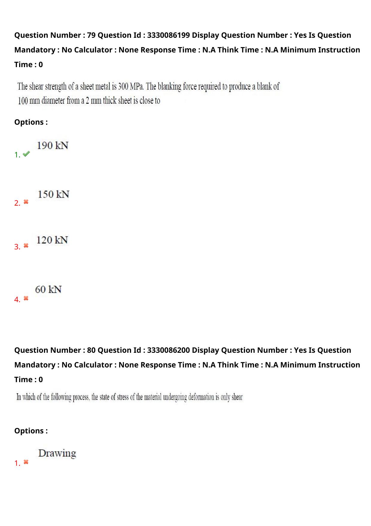 AP PGECET 2024 Mechanical Engineering Question Paper with Preliminary Key - Page 53