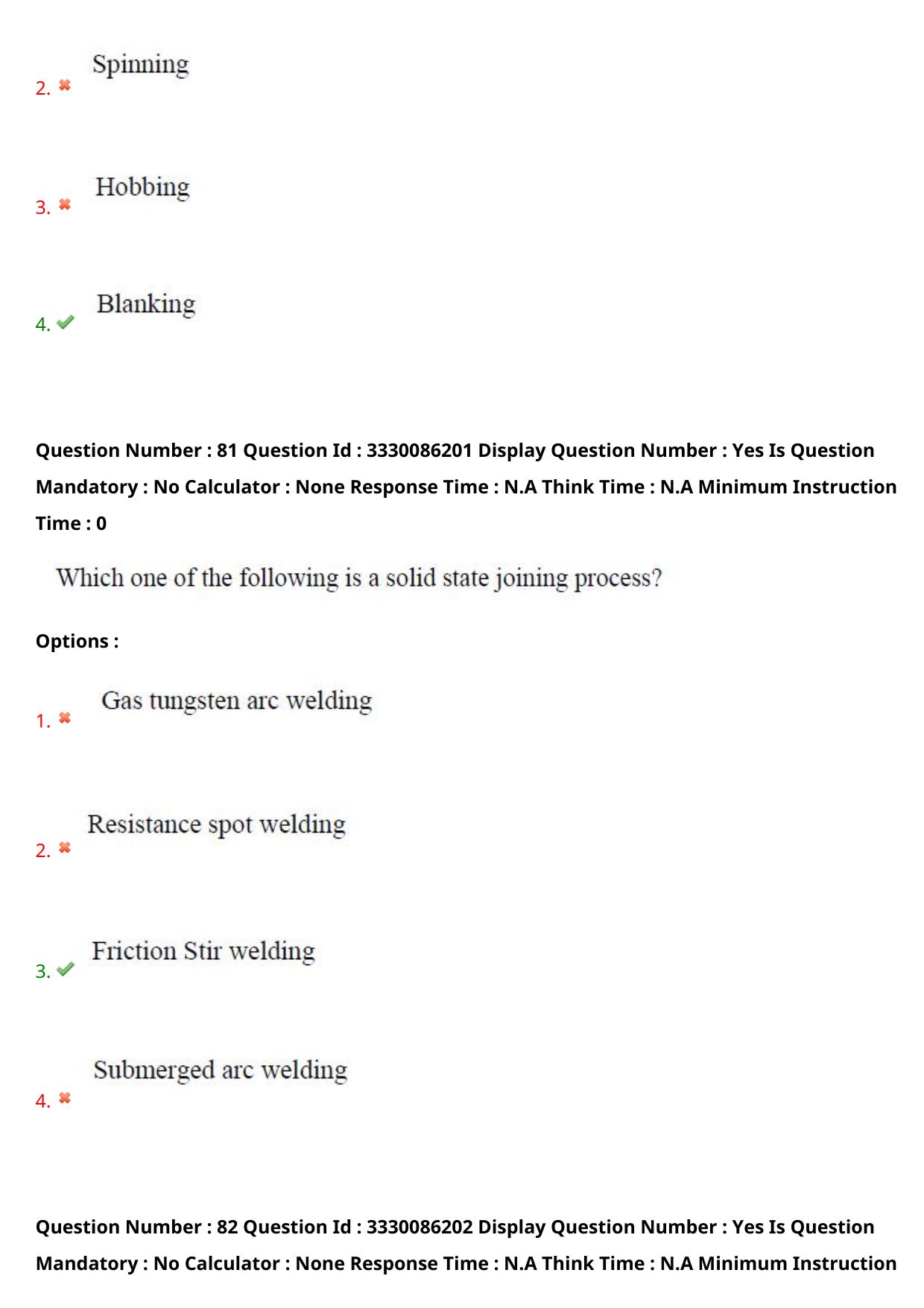 AP PGECET 2024 Mechanical Engineering Question Paper with Preliminary Key - Page 54
