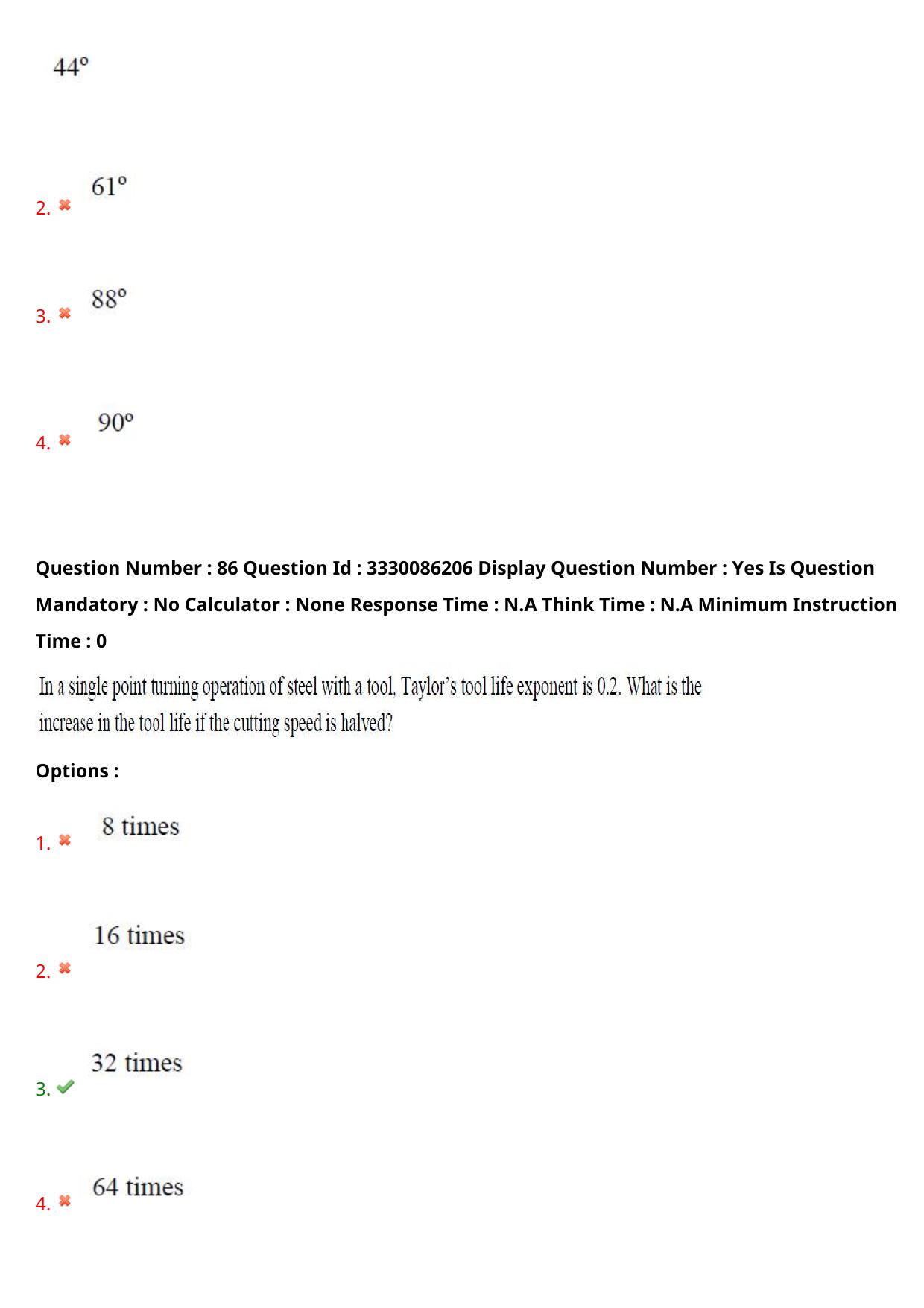 AP PGECET 2024 Mechanical Engineering Question Paper with Preliminary Key - Page 57