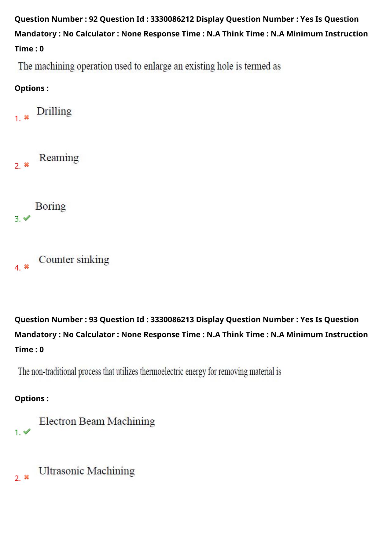 AP PGECET 2024 Mechanical Engineering Question Paper with Preliminary Key - Page 61