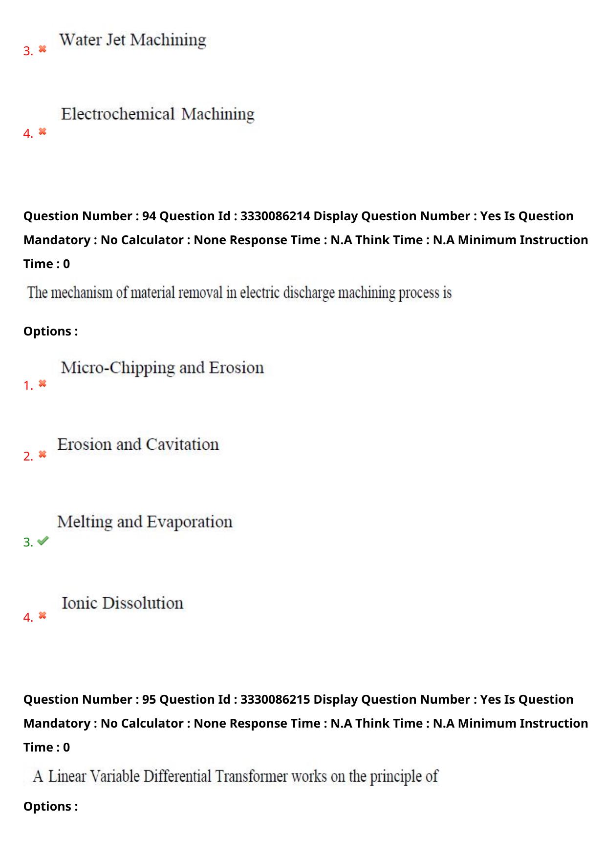 AP PGECET 2024 Mechanical Engineering Question Paper with Preliminary Key - Page 62