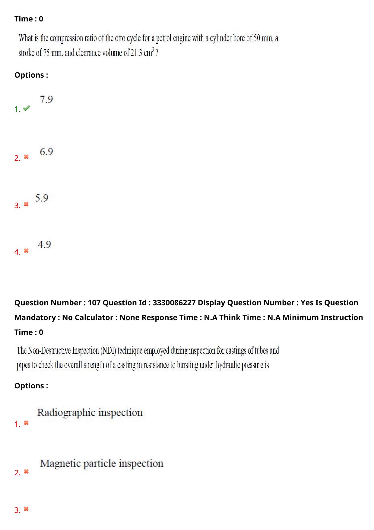 AP PGECET 2024 Mechanical Engineering Question Paper with Preliminary Key - Page 70
