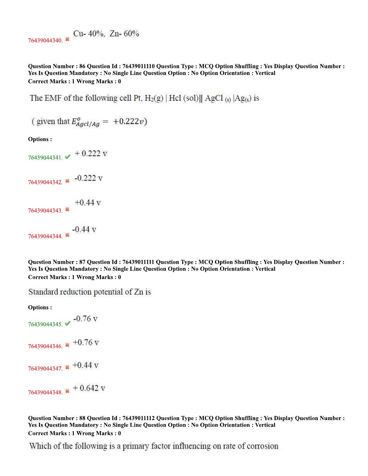 TS ECET 2020 Metallurgy Engineering Question Paper - Page 38