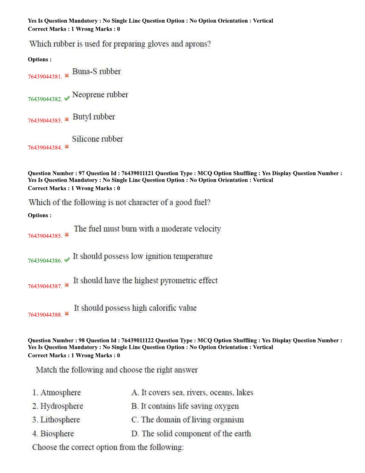 TS ECET 2020 Metallurgy Engineering Question Paper - Page 42