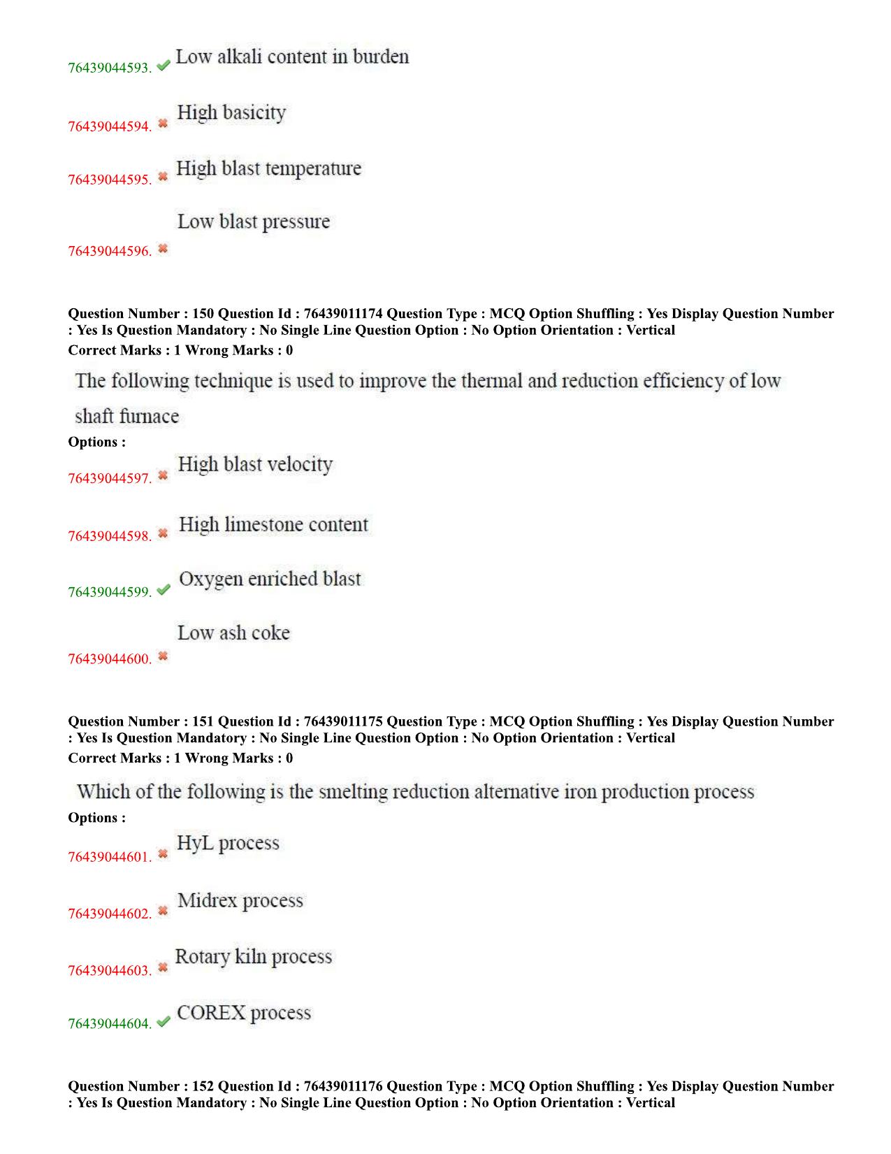 TS ECET 2020 Metallurgy Engineering Question Paper - Page 62