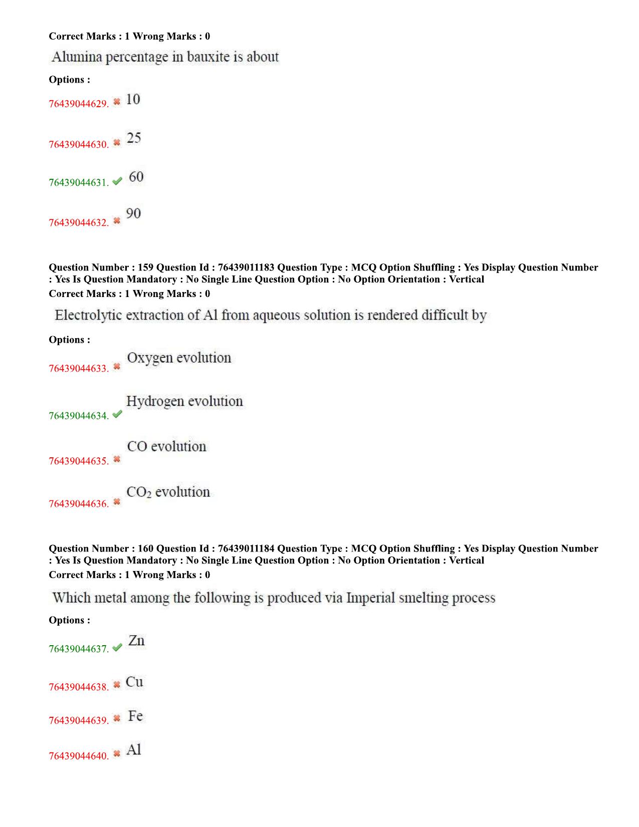 TS ECET 2020 Metallurgy Engineering Question Paper - Page 65