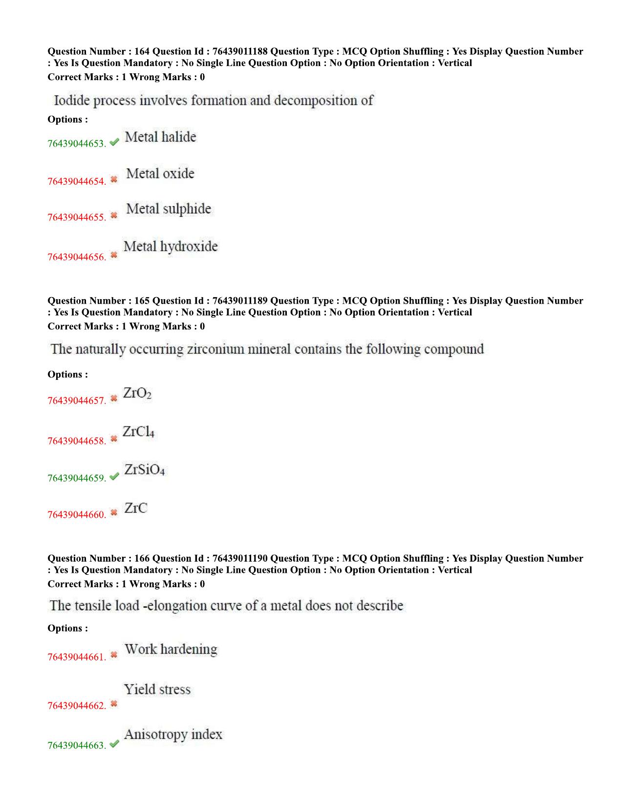 TS ECET 2020 Metallurgy Engineering Question Paper - Page 67