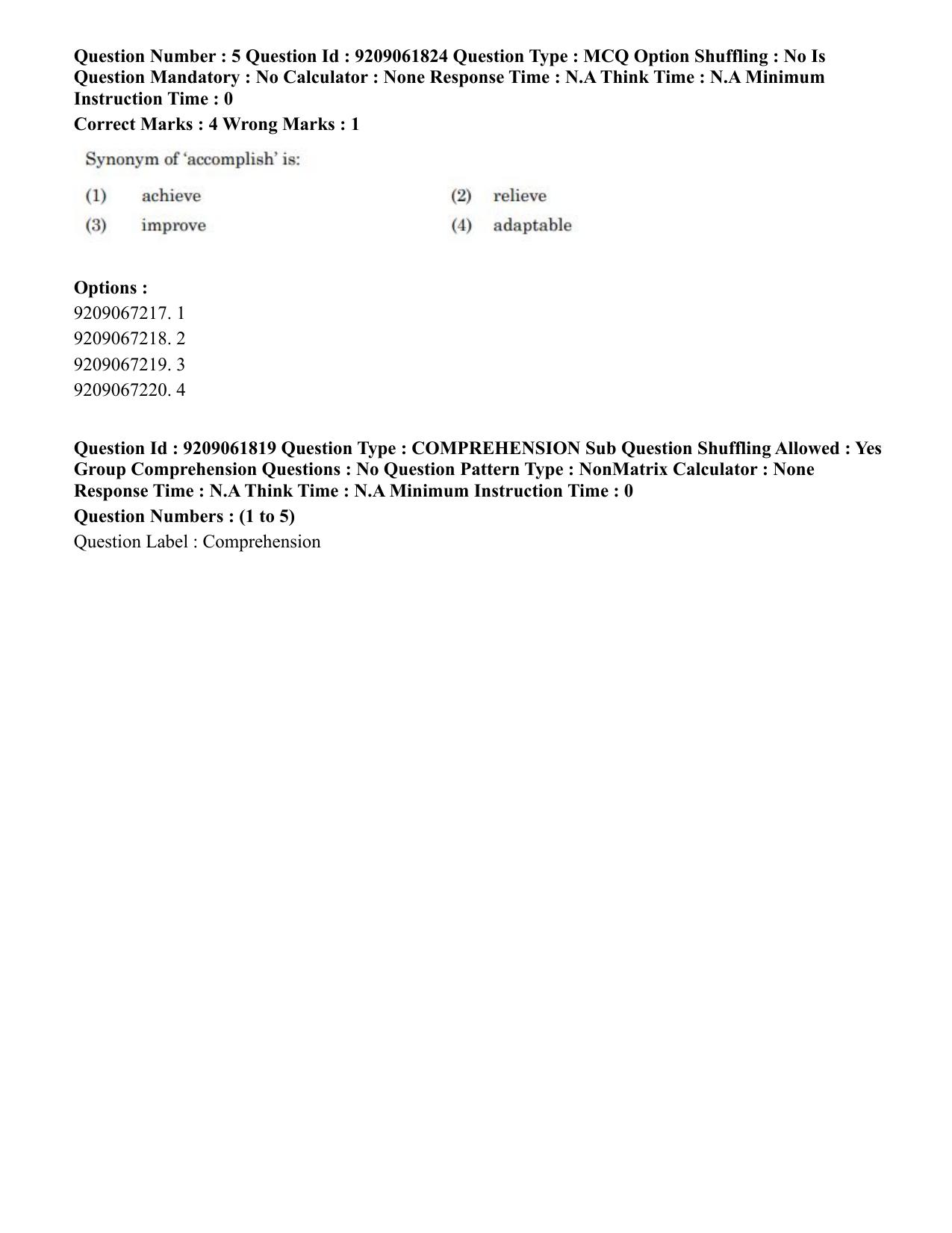 CUET PG 2023: ACQP10 – Jain Darshan (BHU) (Hindi)-Shift-2 (06-06-2023) Question Paper - Page 7