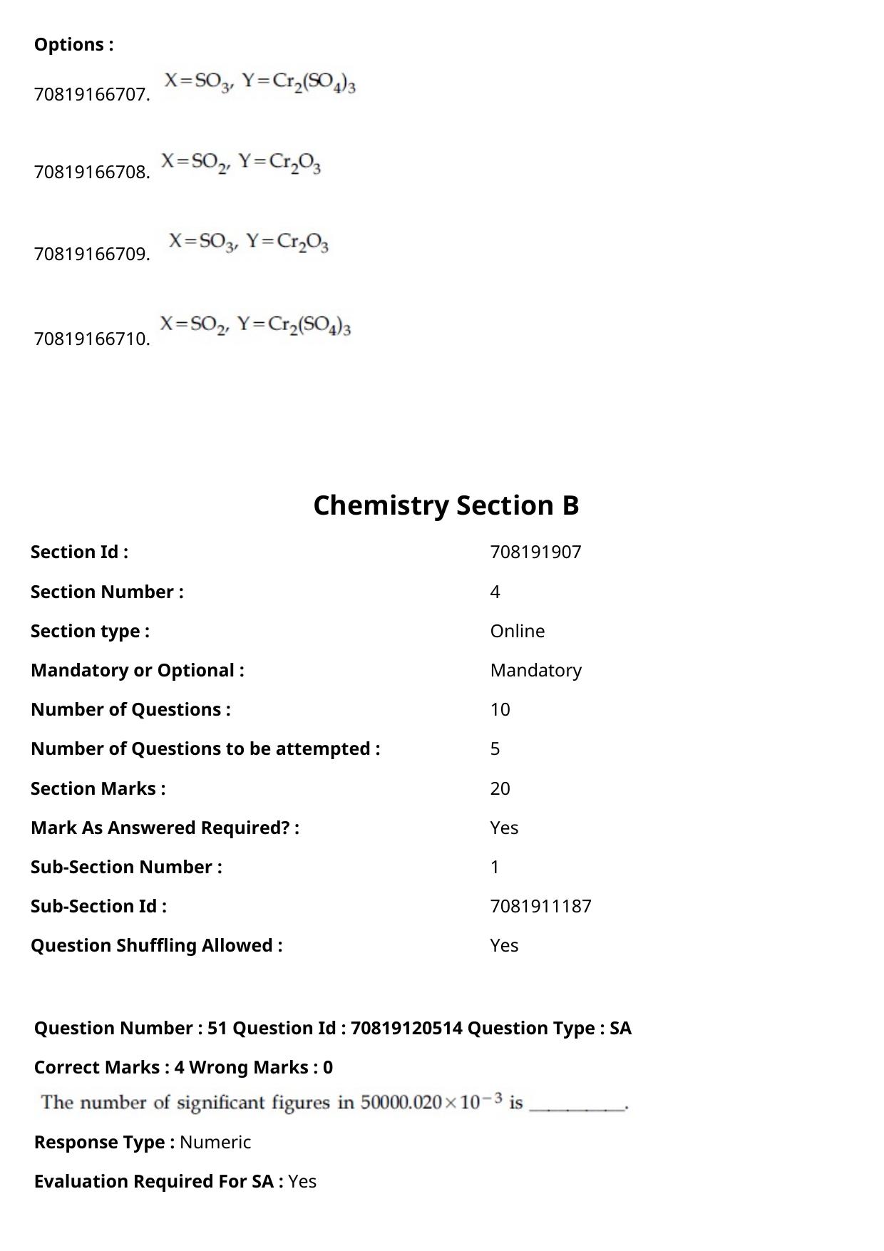 JEE Mains 2021: BTech Marathi (Shift 1) 26-02-2021 Question Paper - Page 61