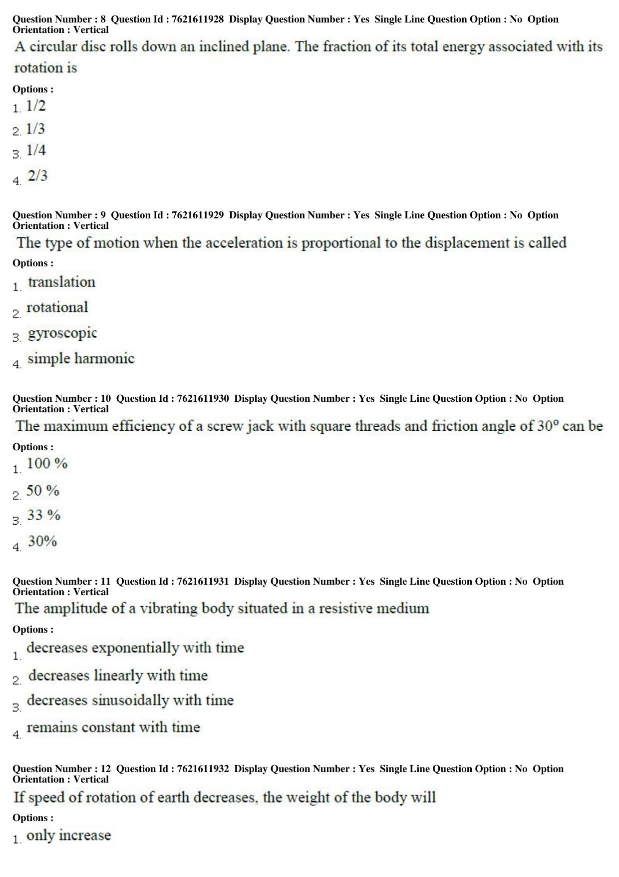 TS PGECET 2017: NanoTechnology Question Papers - Page 3