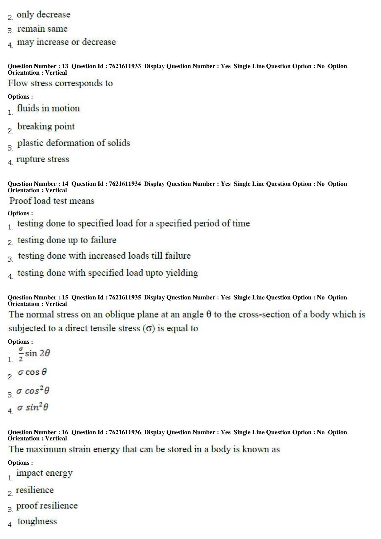 TS PGECET 2017: NanoTechnology Question Papers - Page 4
