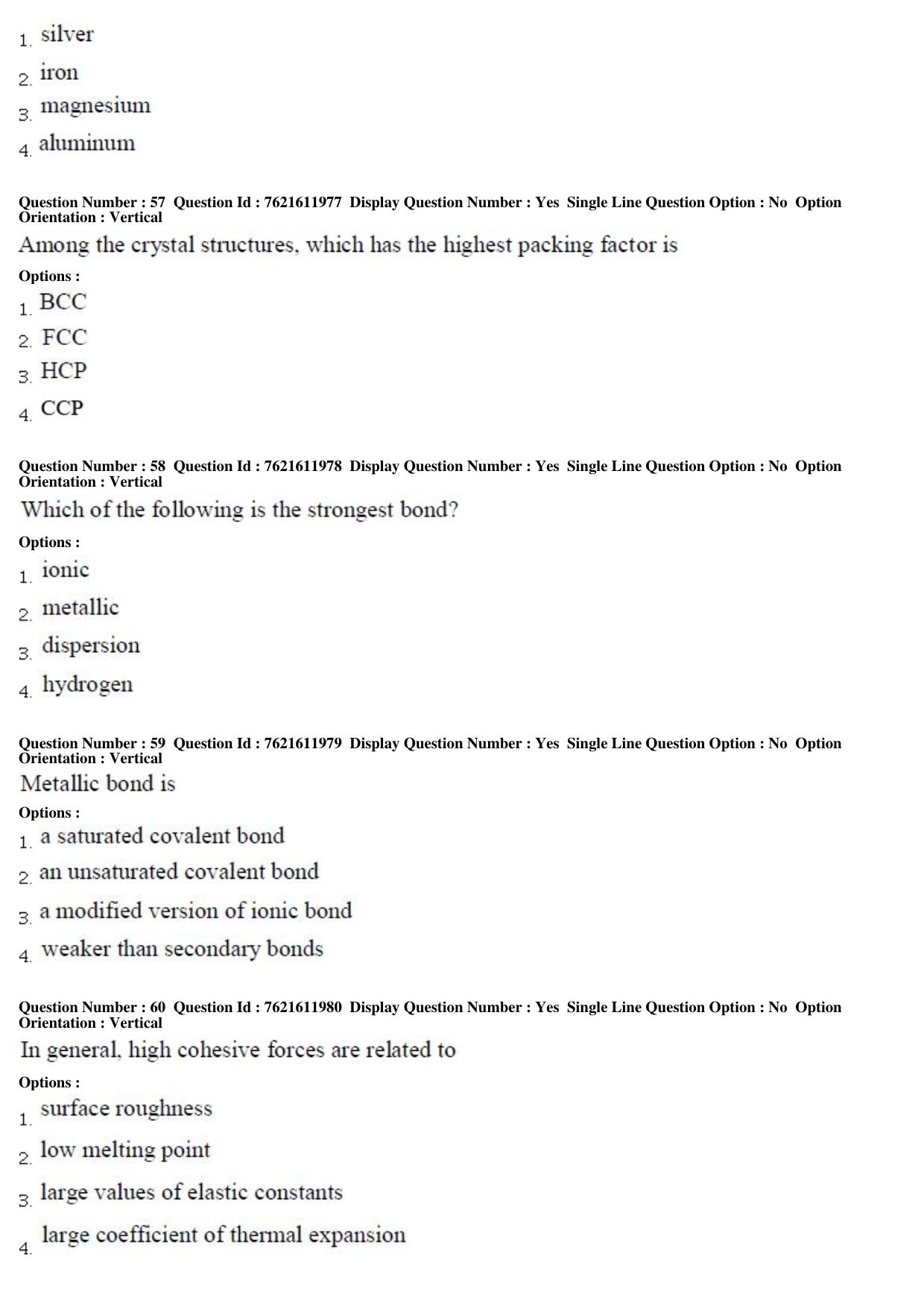 TS PGECET 2017: NanoTechnology Question Papers - Page 14