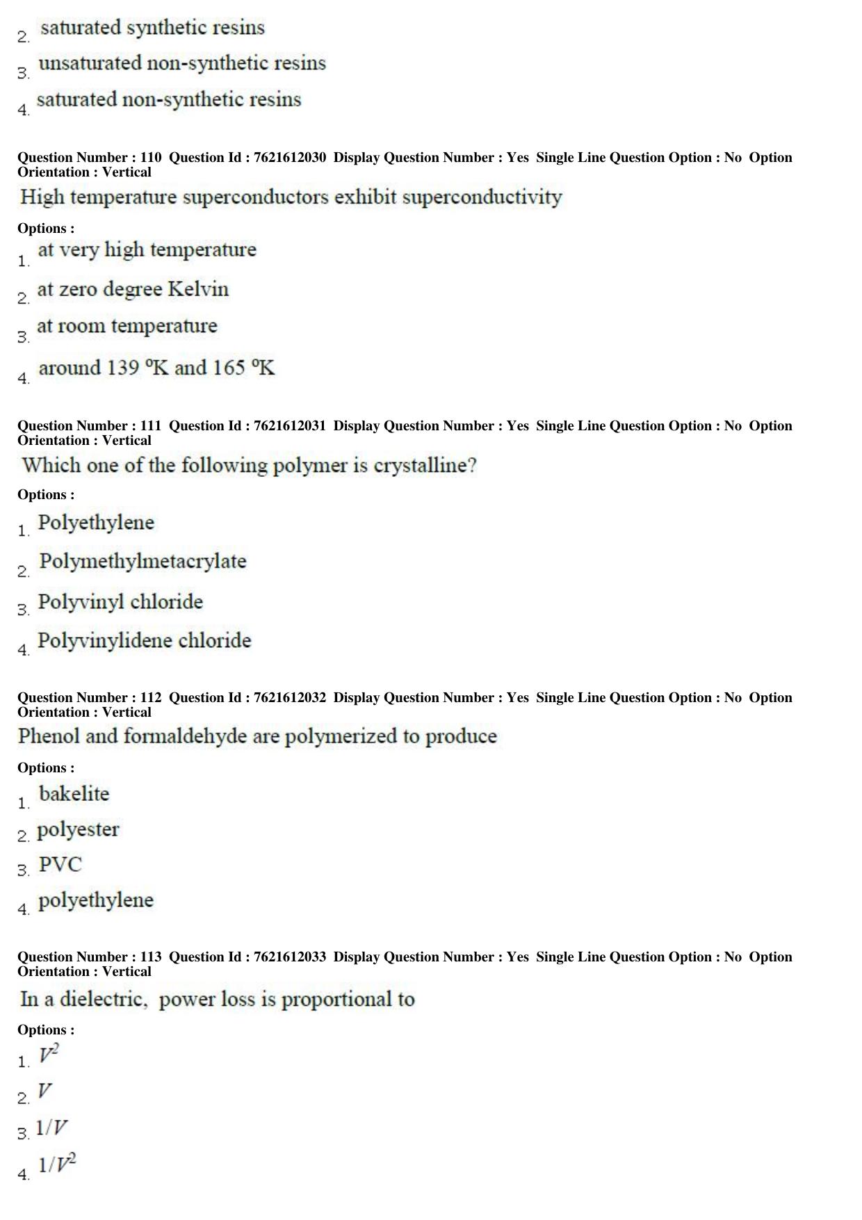 TS PGECET 2017: NanoTechnology Question Papers - Page 26