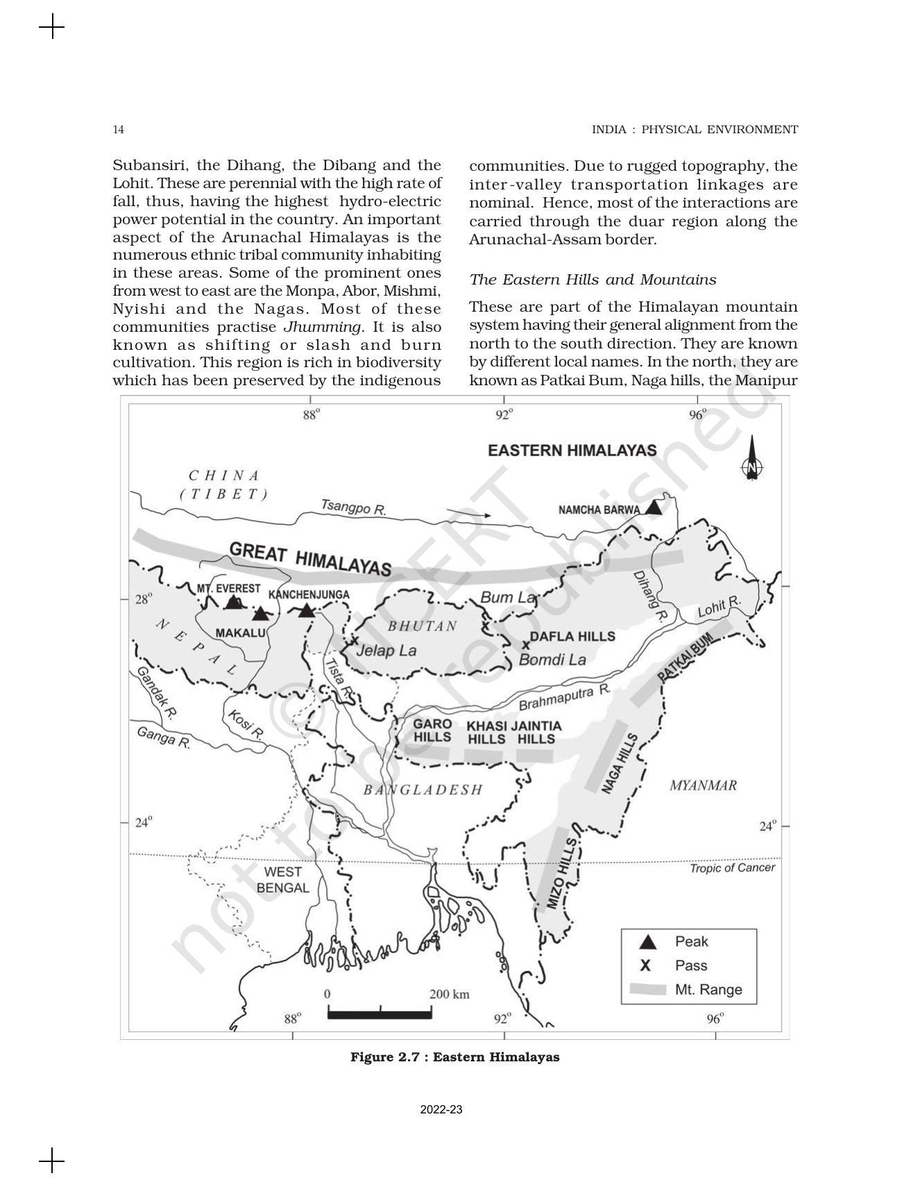 NCERT Book for Class 11 Geography (Part-II) Chapter 2 Structure and Physiography - Page 8