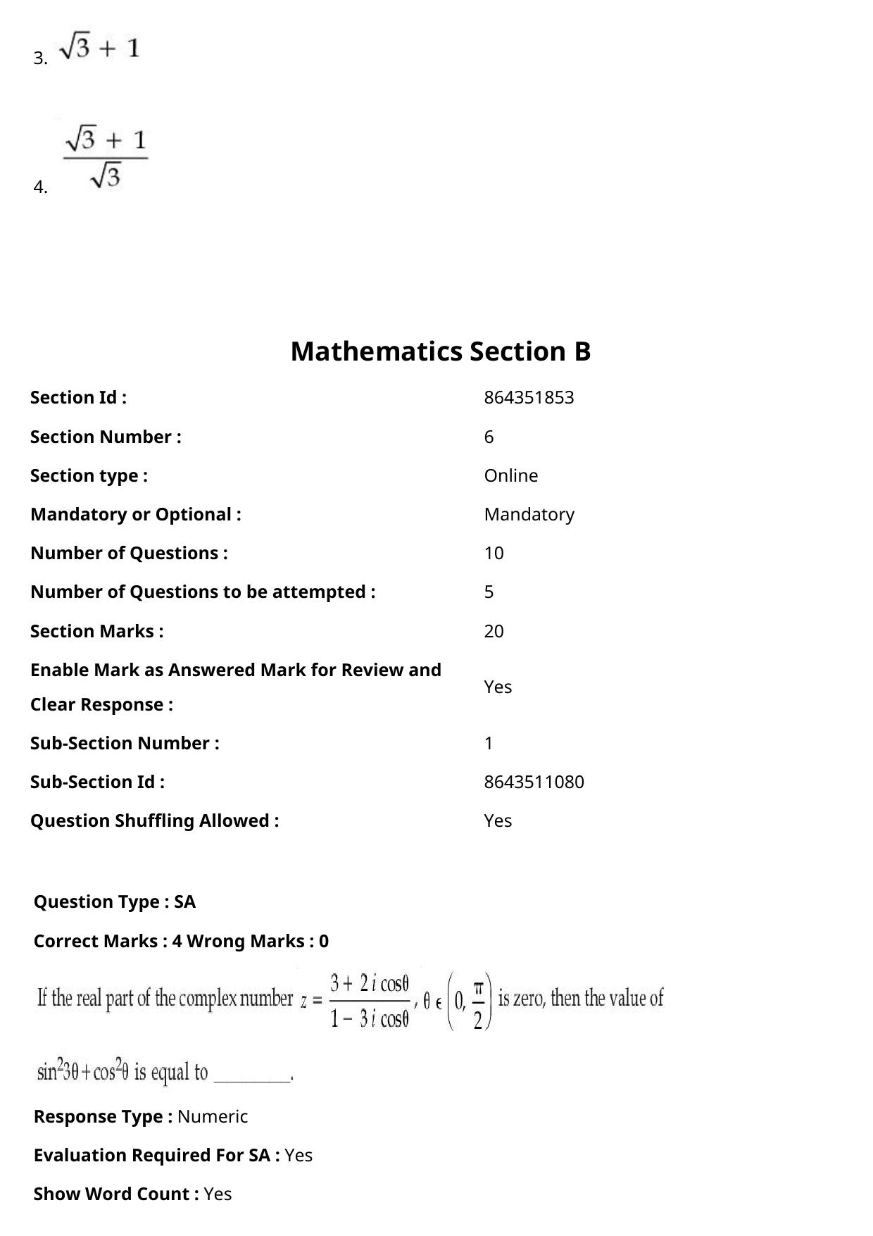 JEE Mains 2021: BTech Gujarati (Shift 2) 27-07-2021 Question Paper - Page 107
