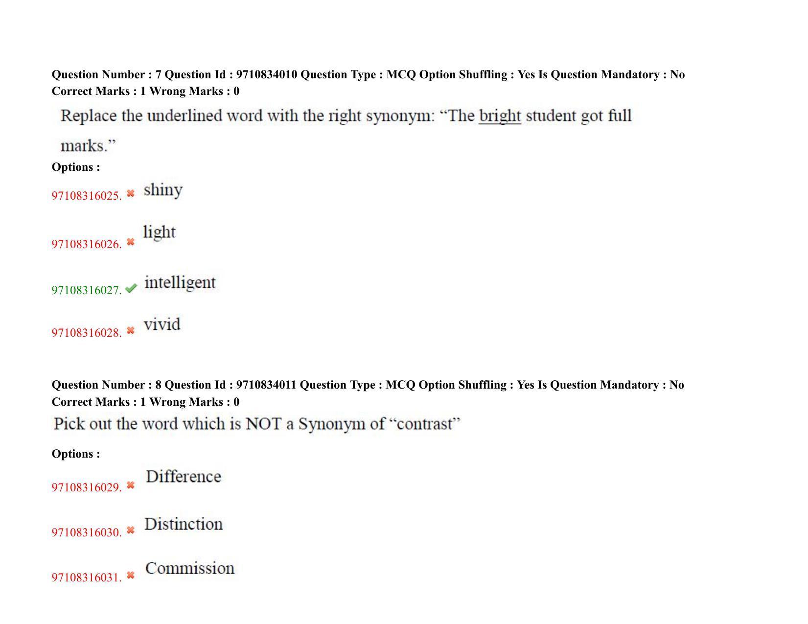 TS CPGET 2020 M.A. English (Shift 1) Question Paper with Answer Key - Page 6