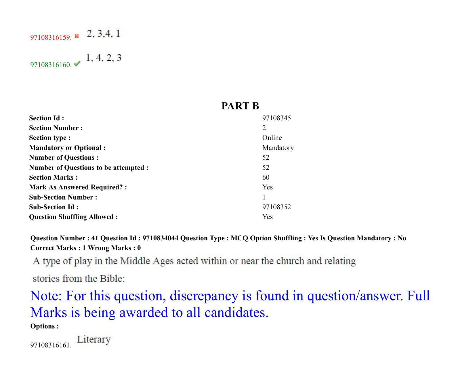 TS CPGET 2020 M.A. English (Shift 1) Question Paper with Answer Key - Page 26