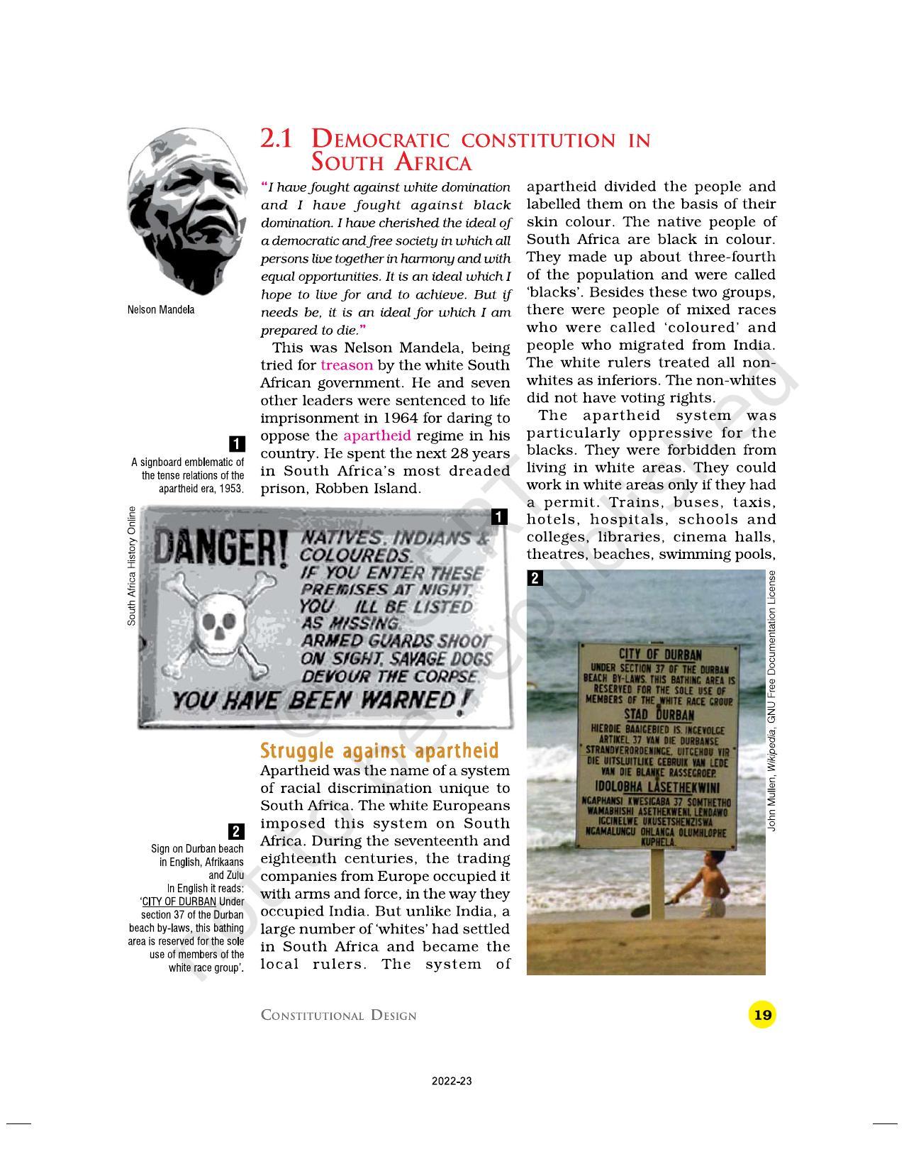 NCERT Book for Class 9 Civics Chapter 3 Constitutional Design - Page 2